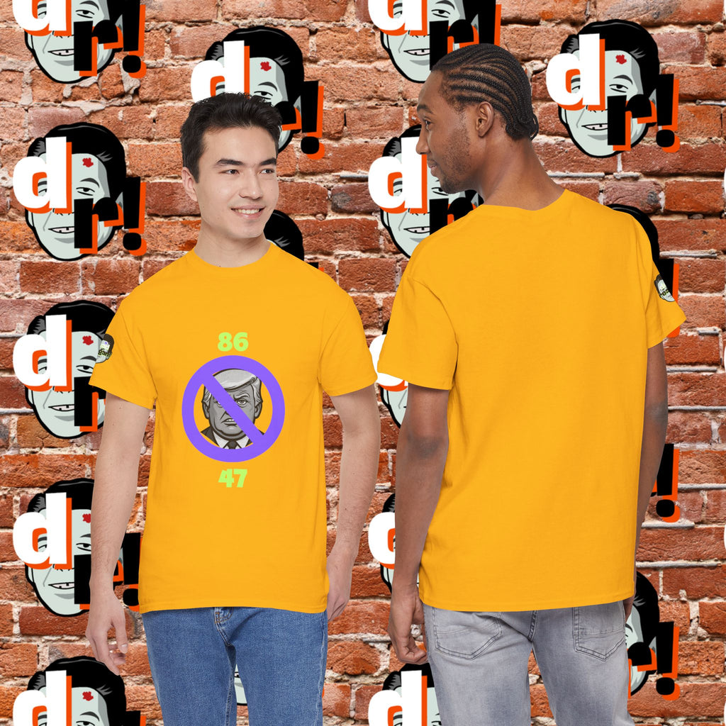 86/47 Lime & Purple  Variant Unisex Heavy Cotton Tee