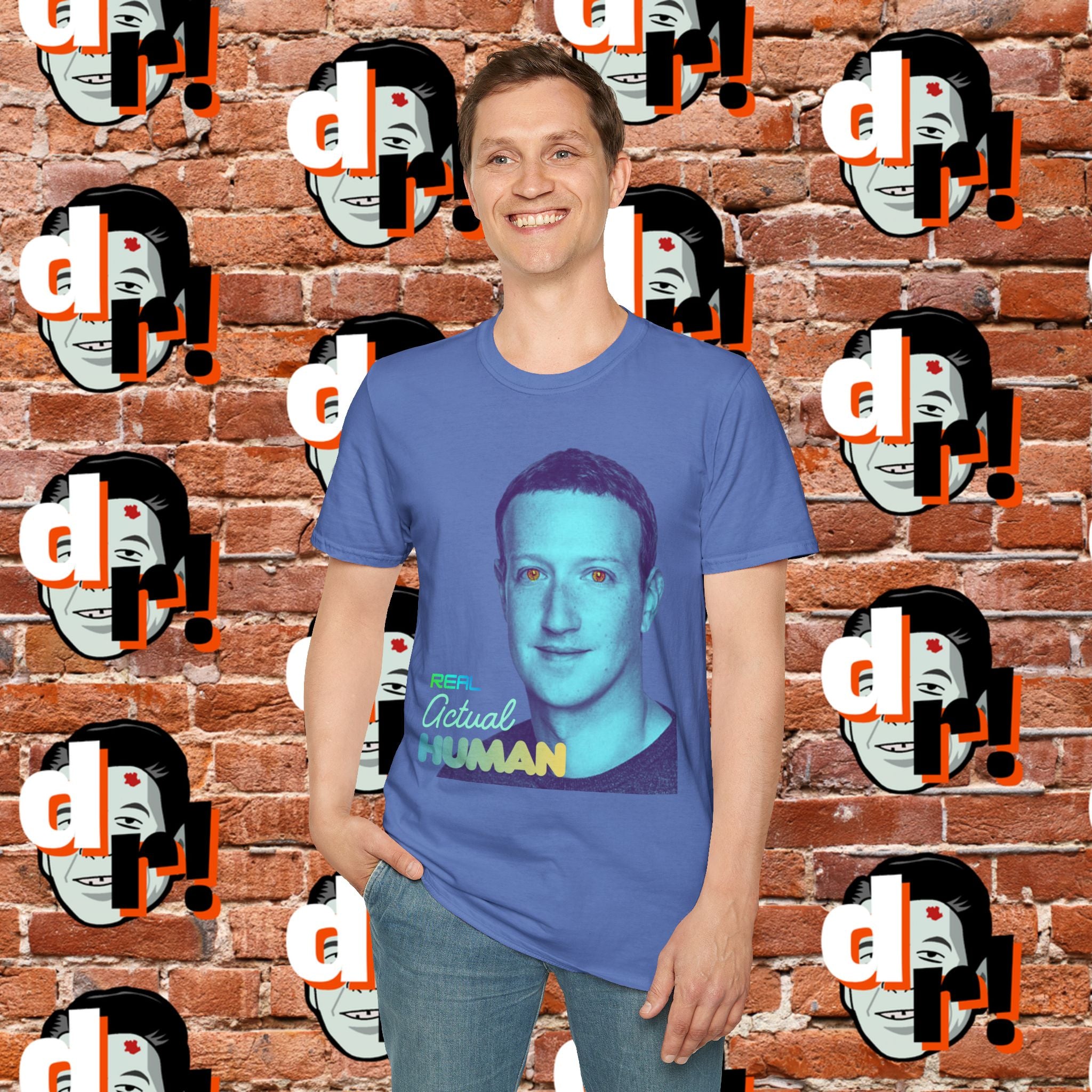 Real Actual Human Graphic Tee