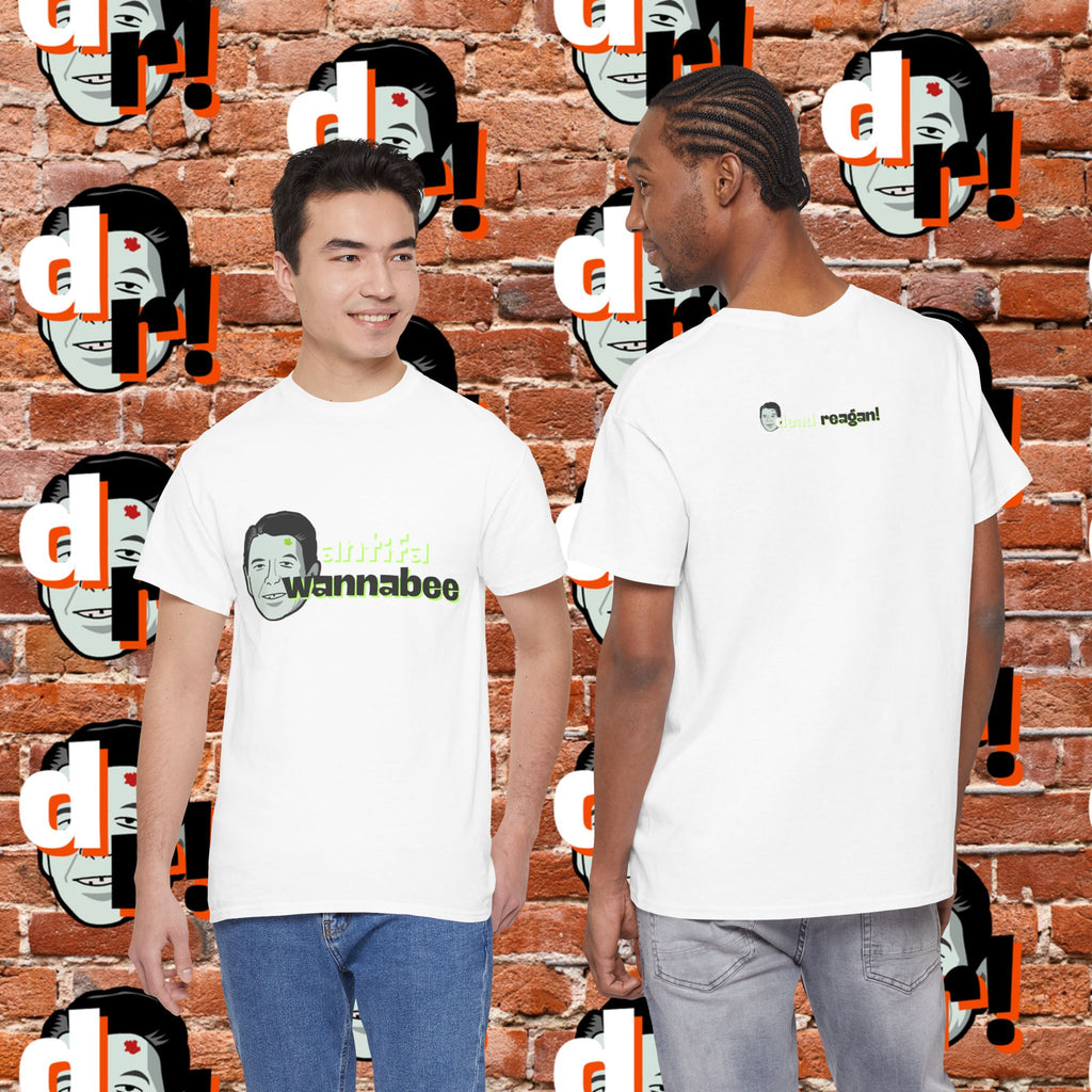 Antifa Wannabe (Lime) Unisex Heavy Cotton Tee