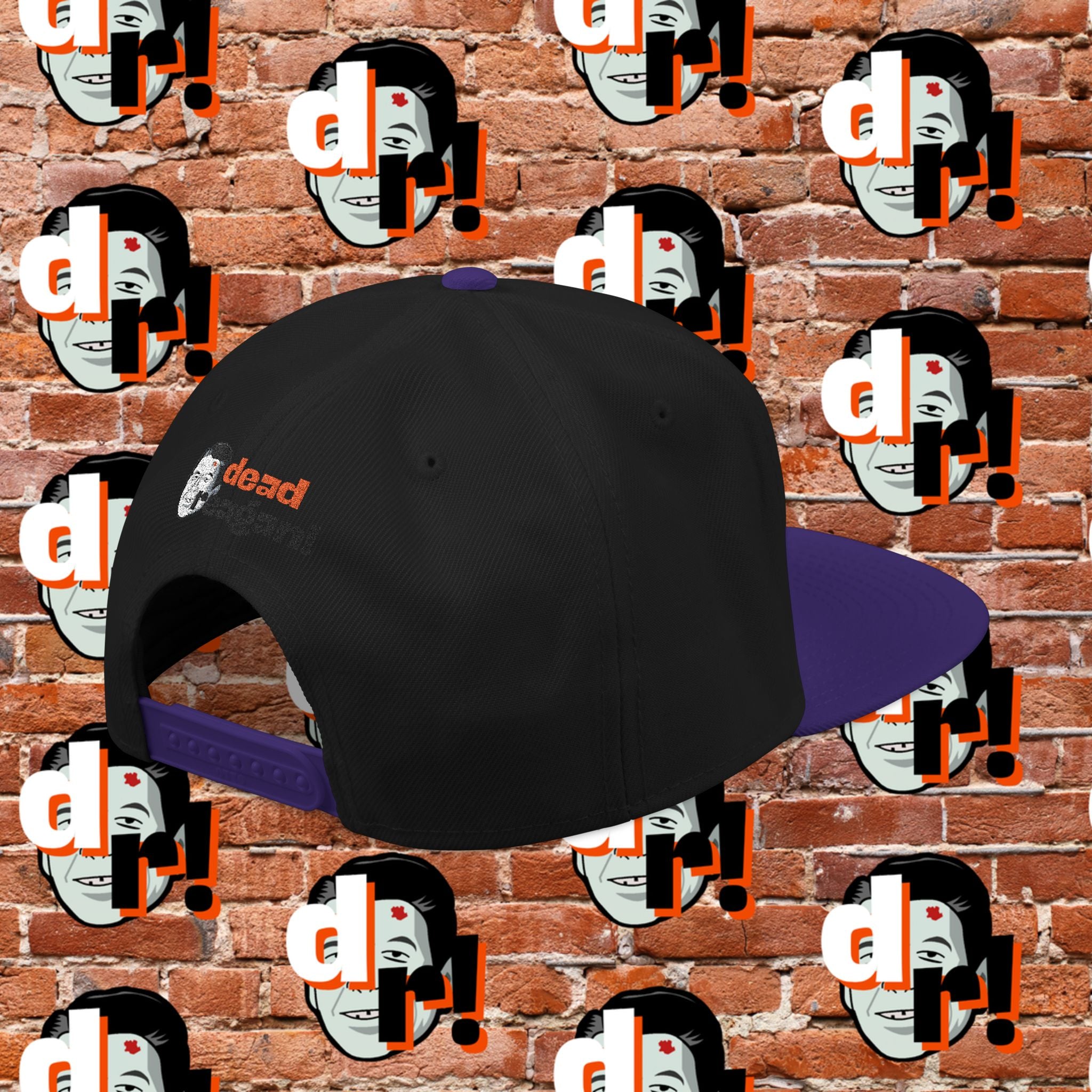 White But Not That White (Orange Letter w/o) Snapback