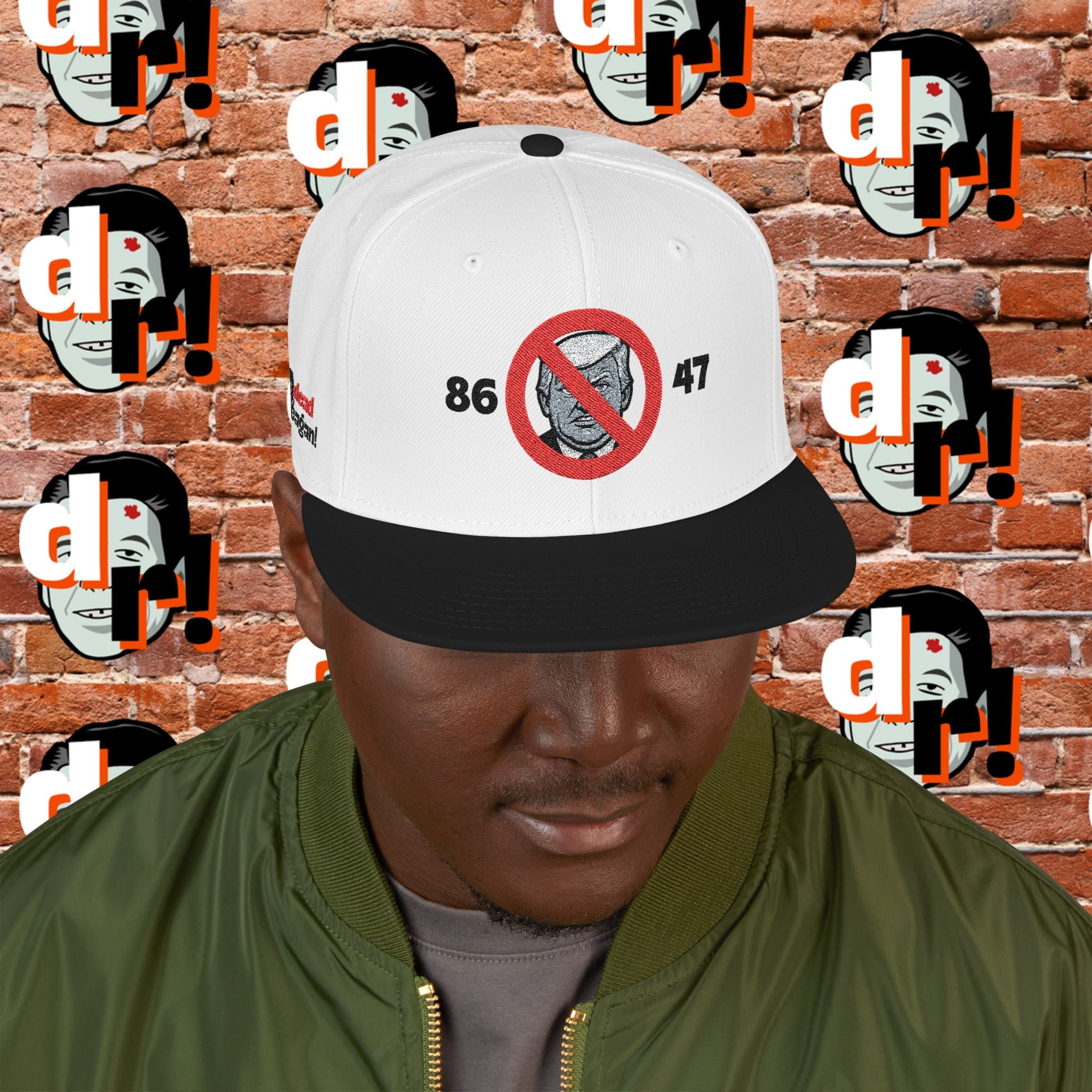 86/47 Embroidered Snapback