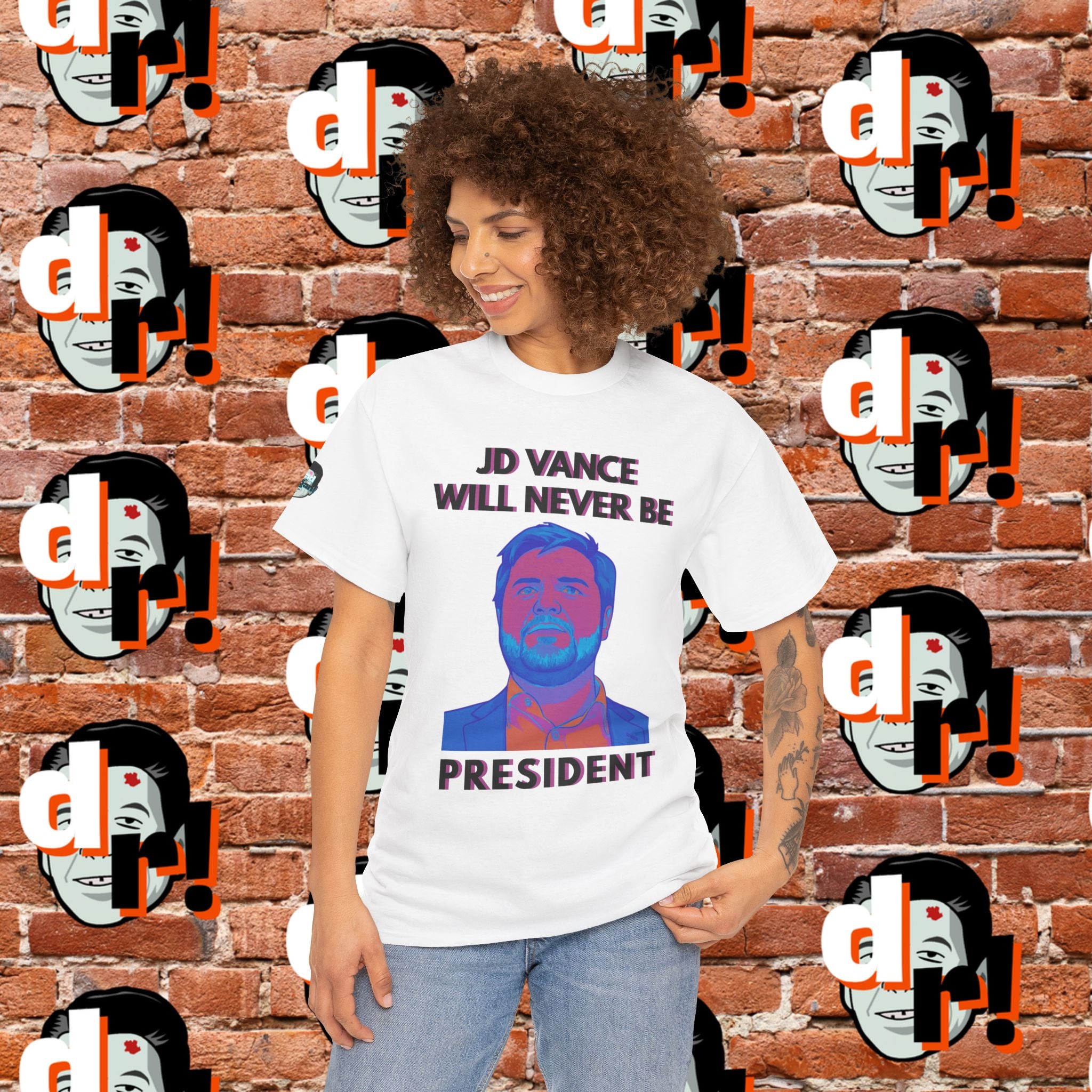 JD Black Unisex Heavy Cotton Tee