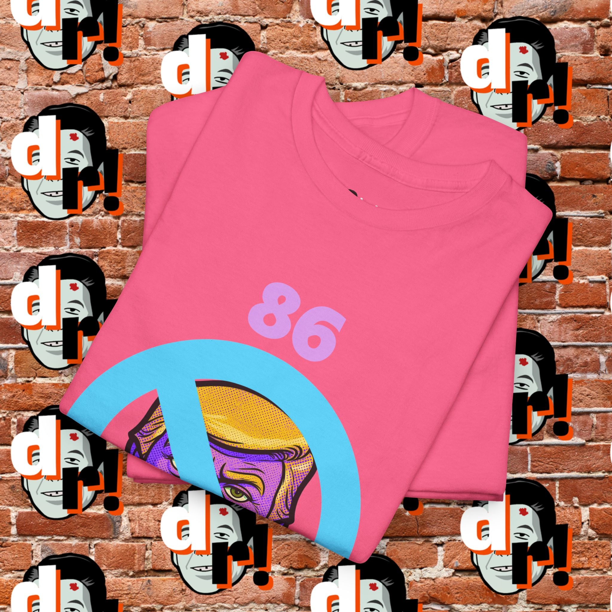 86/47 Lavender & Pink Variant Unisex Heavy Cotton Tee