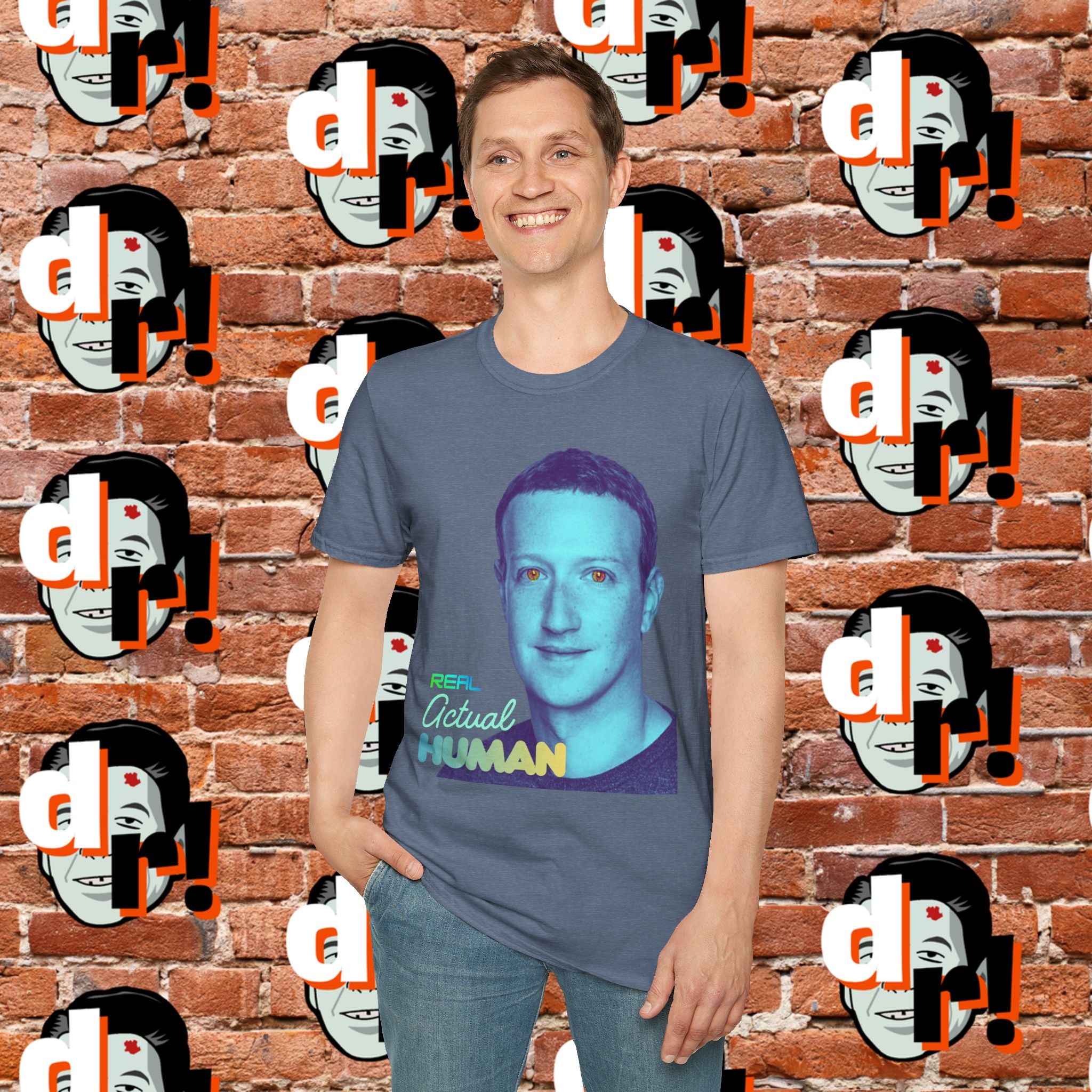 Real Actual Human Graphic Tee