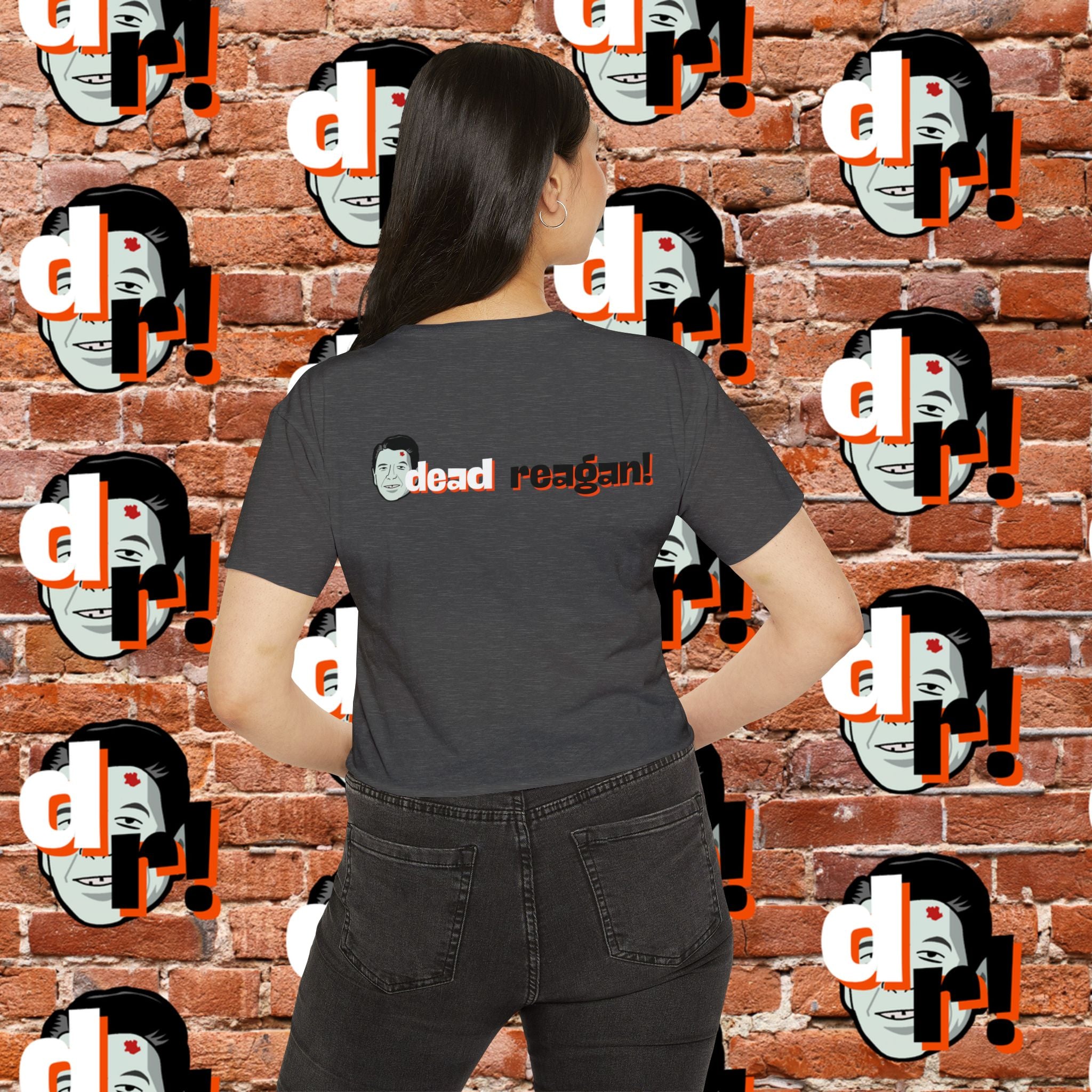 Antifa Wannabe Festival Crop Top