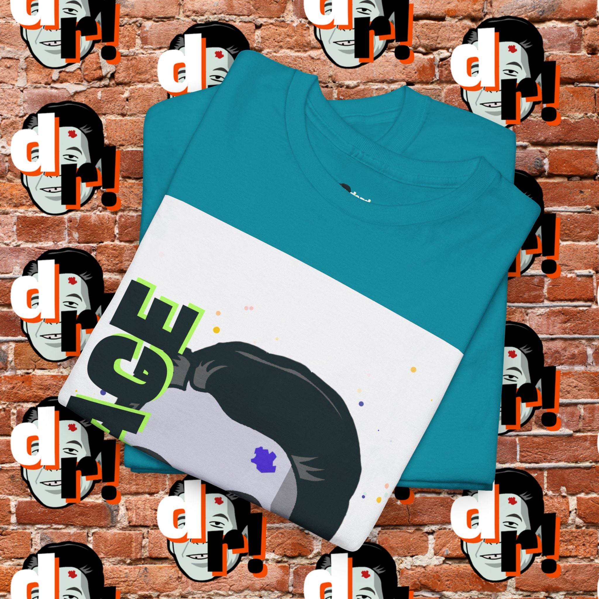 Savage Dead Reagan Graphic Tee Lime