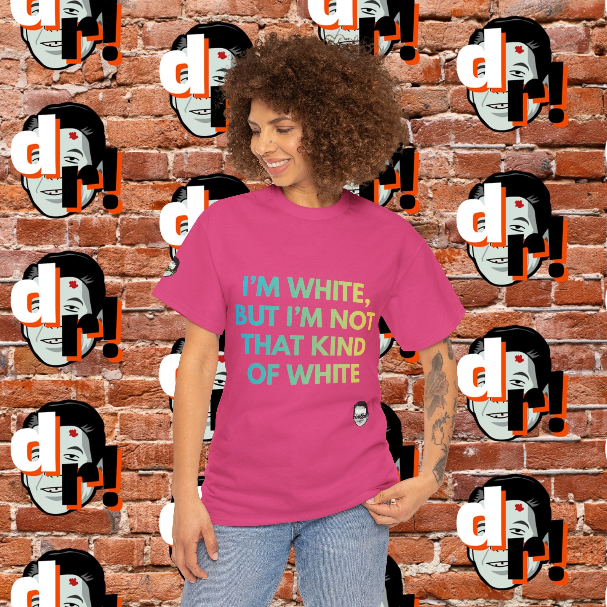 White But … Unisex Heavy Cotton Tee