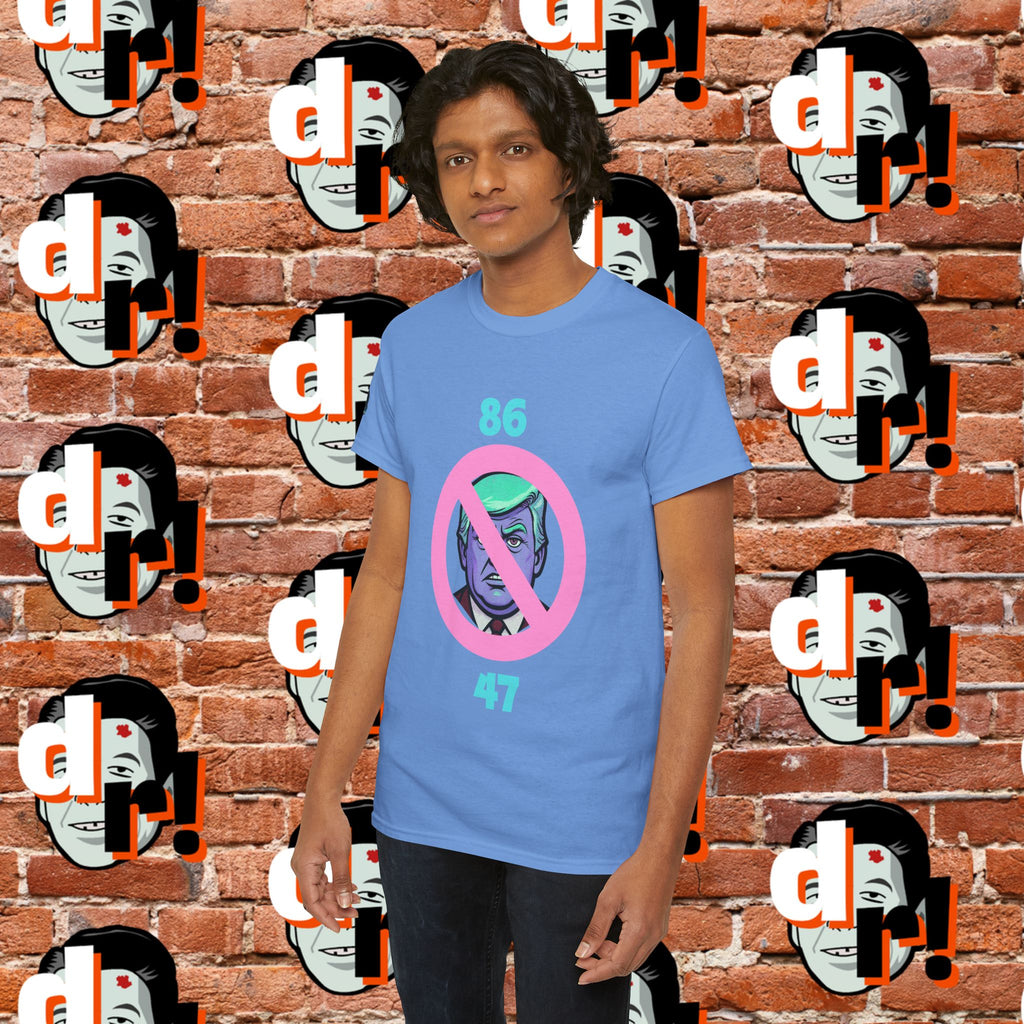86/47 Teal & Pink Variant Unisex Heavy Cotton Tee