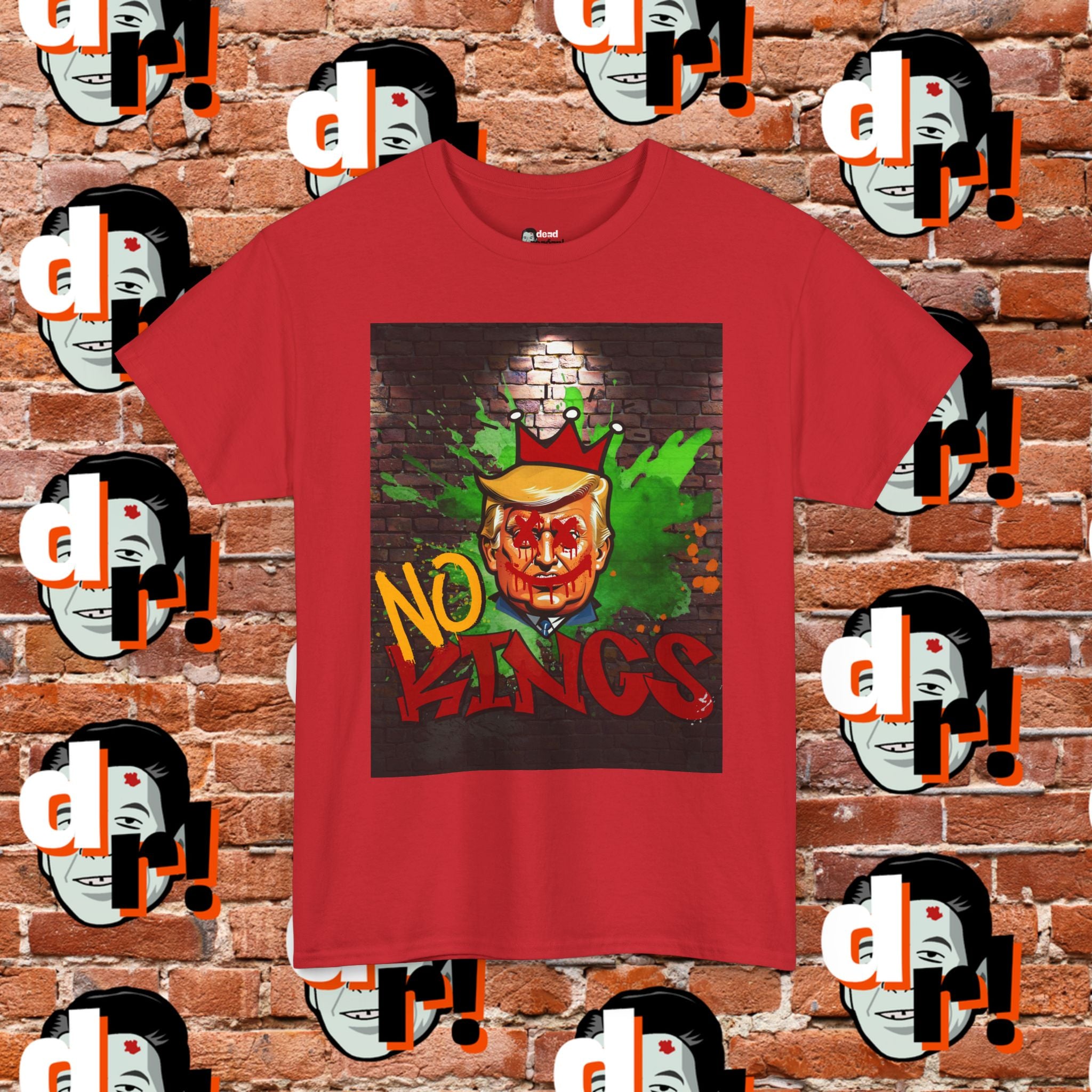 No Kings T‑Shirt BRICK