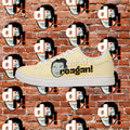 Dead Reagan (Yellow/Custard) Men's Low-Top Pleather Sneakers