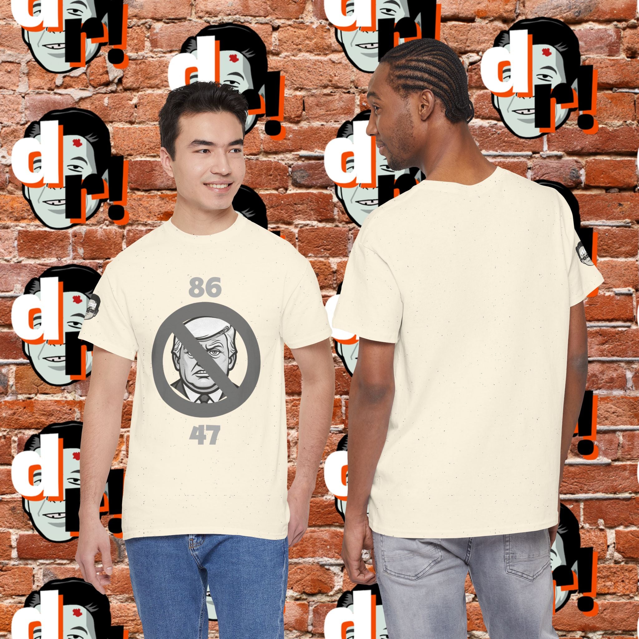 86/47 Monochrome Variant Unisex Heavy Cotton Tee