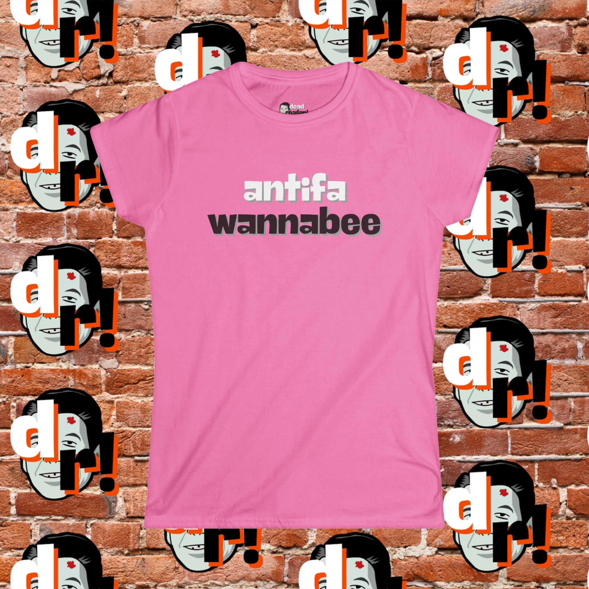 Antifa Wannanbe Women's T-Shirt
