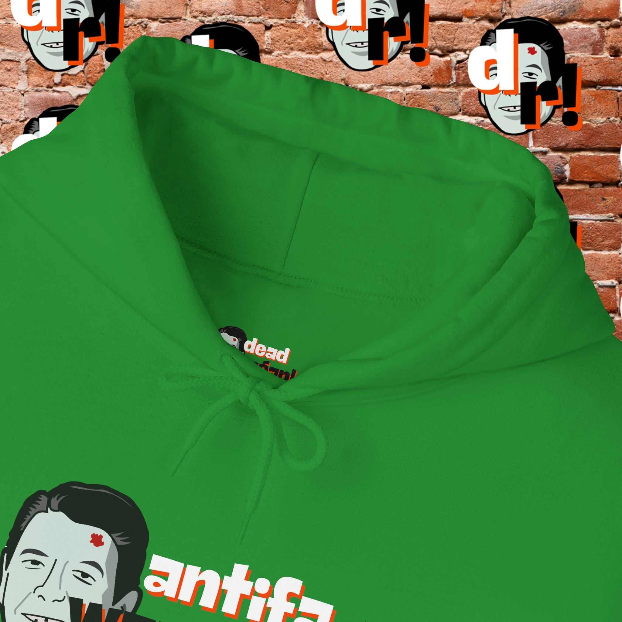 Antifa Wannabee Hoodie Graphic Pullover