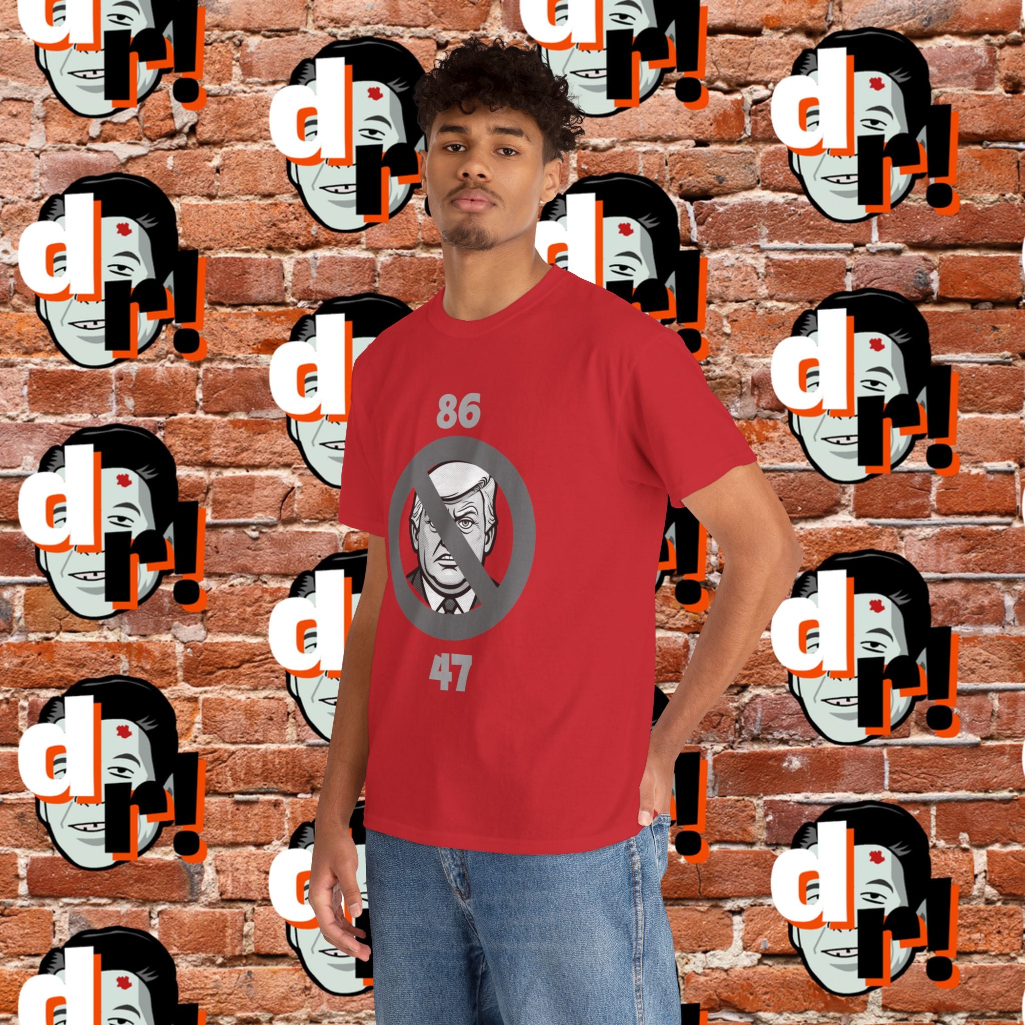 86/47 Monochrome Variant Unisex Heavy Cotton Tee