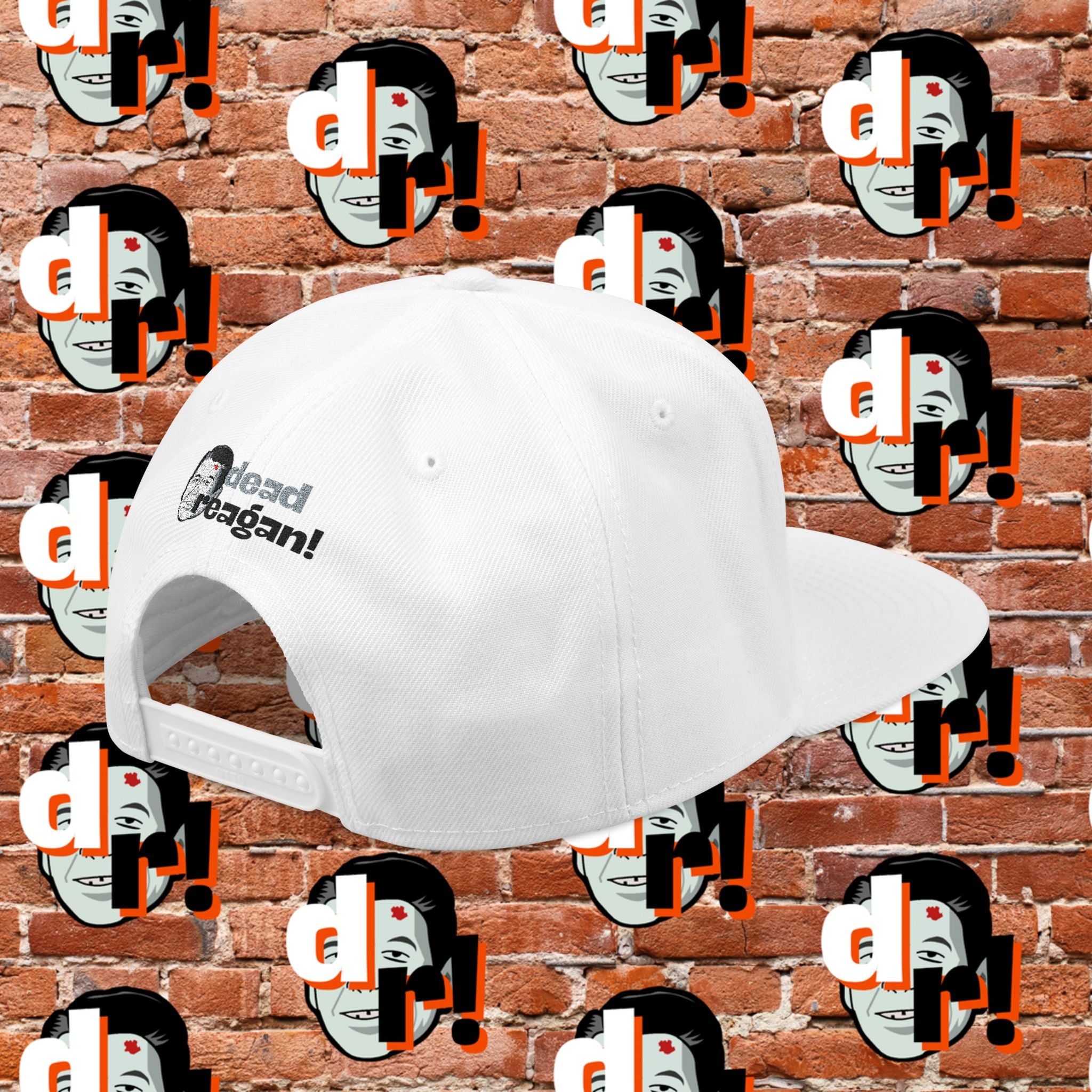 White, but not that White Snapback (Embroidery)