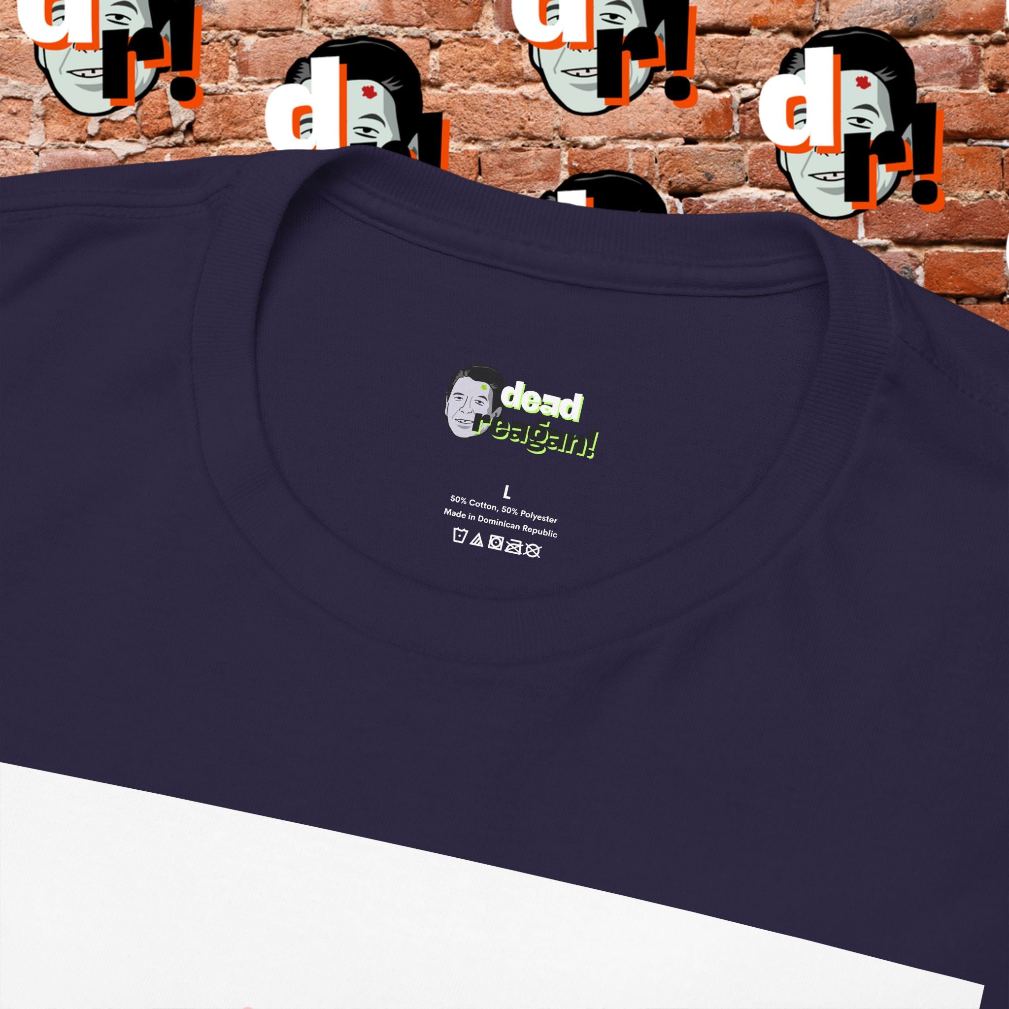 Savage Dead Reagan Graphic Tee Lime