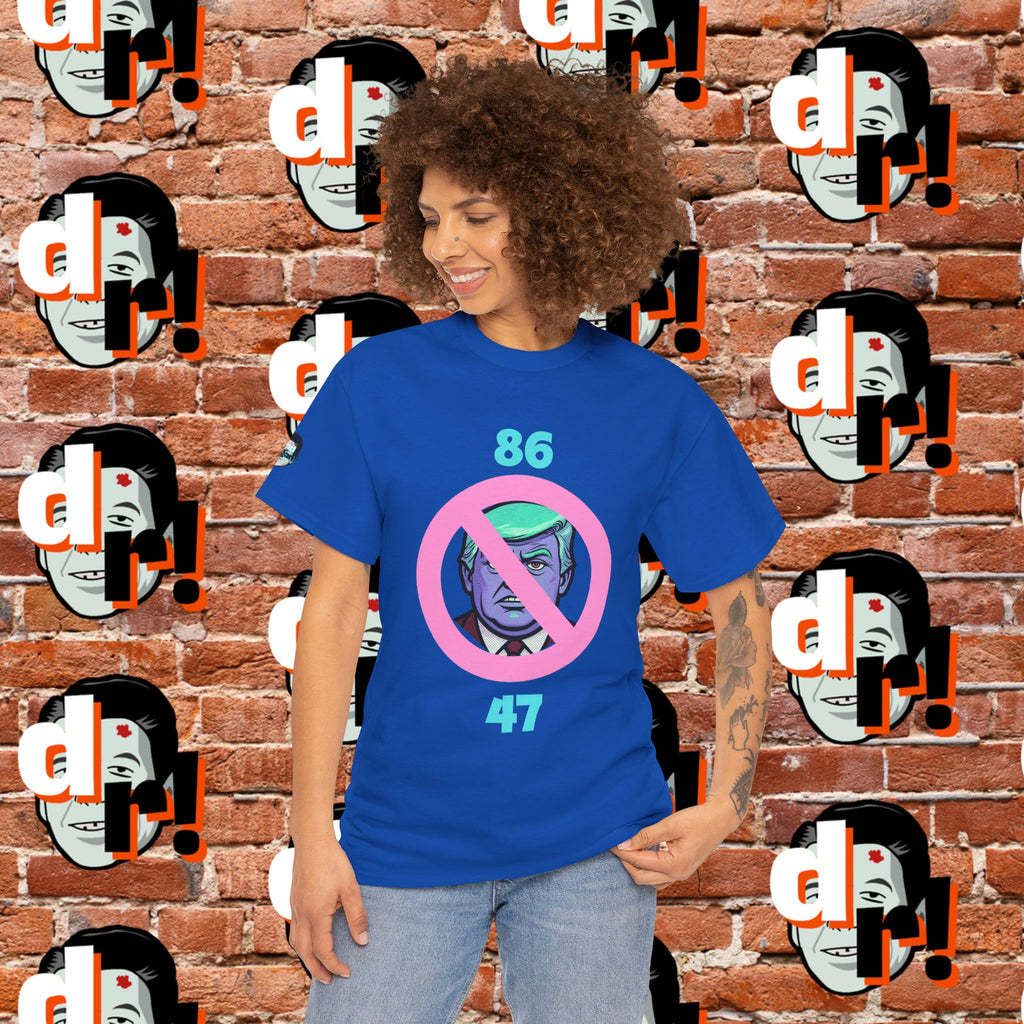 86/47 Teal & Pink Variant Unisex Heavy Cotton Tee