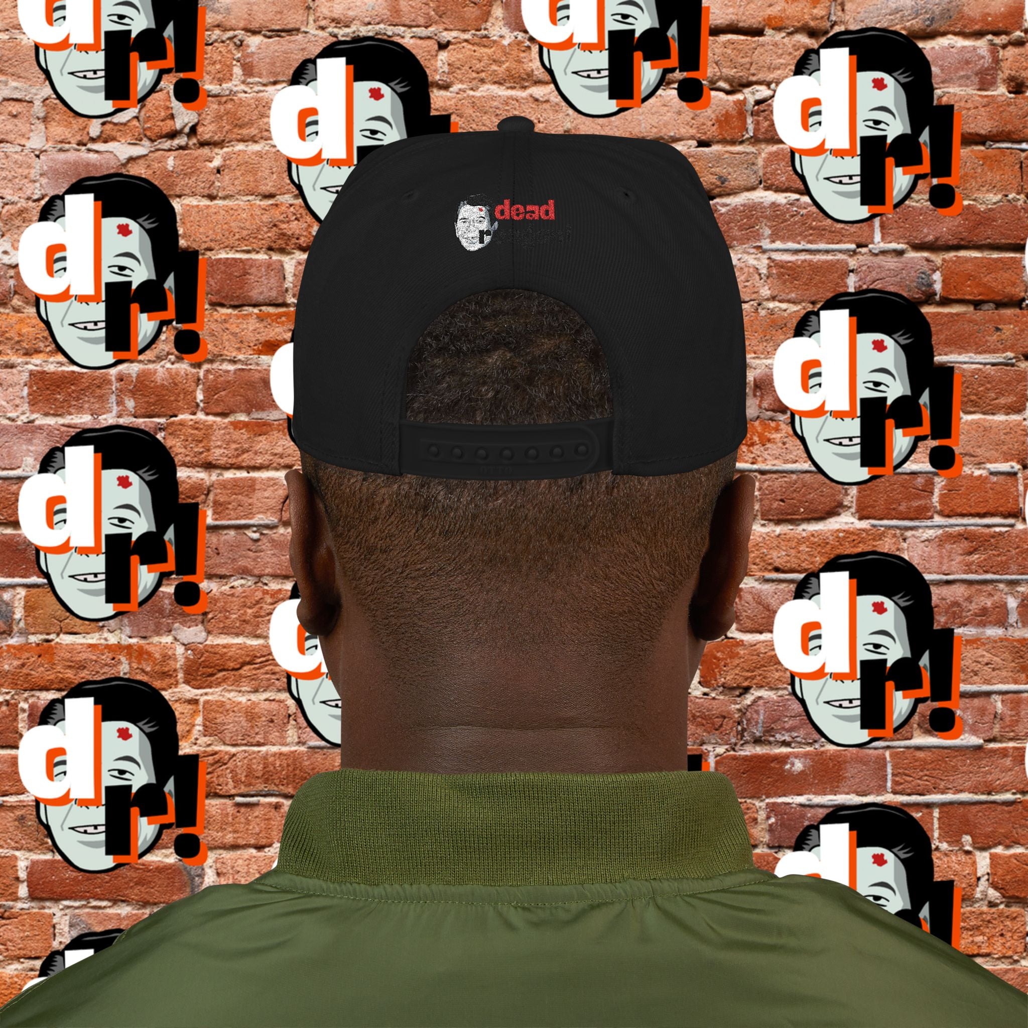 White But Not That White (Red Letter w/o) Snapback