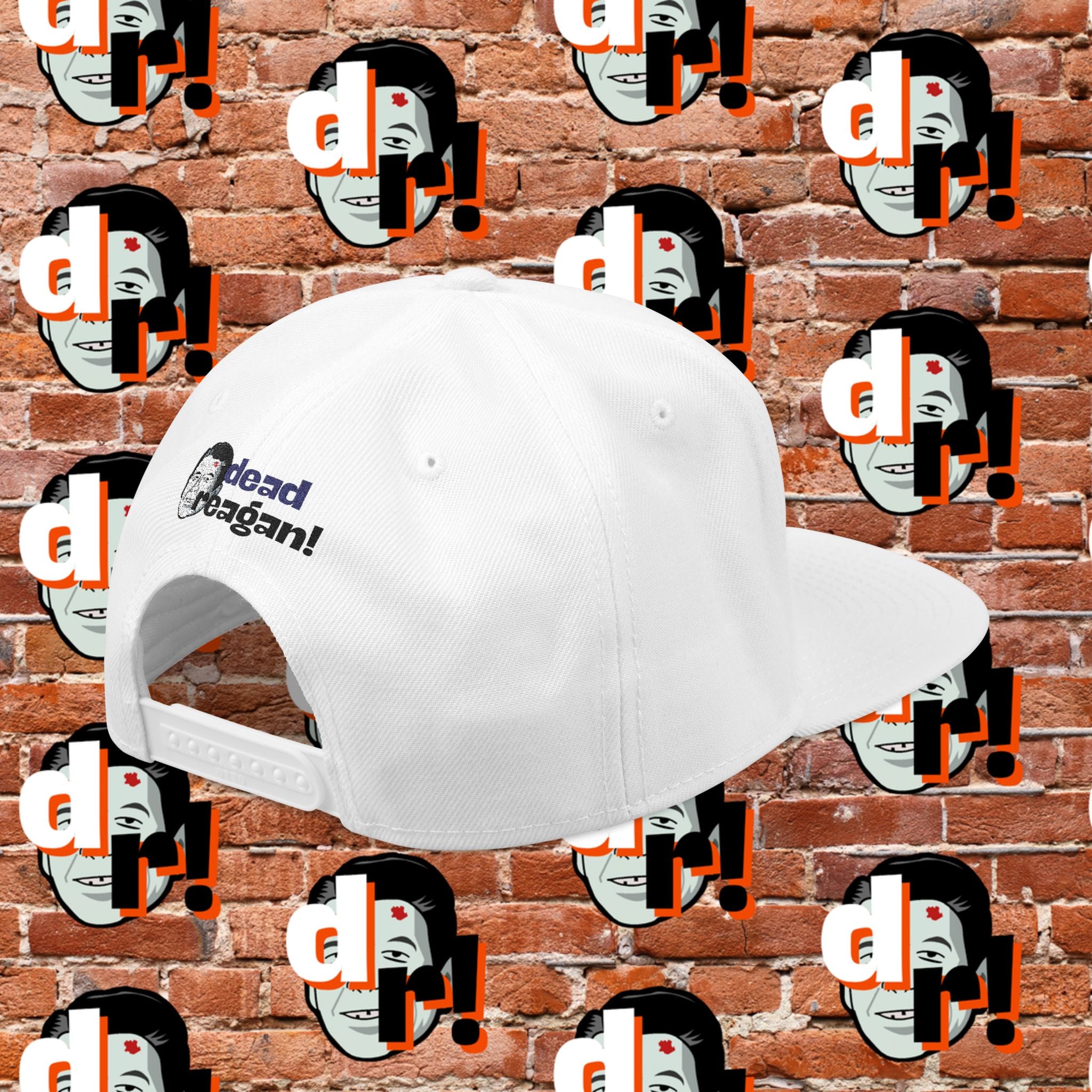 White But Not That White (Purple Letter) Snapback