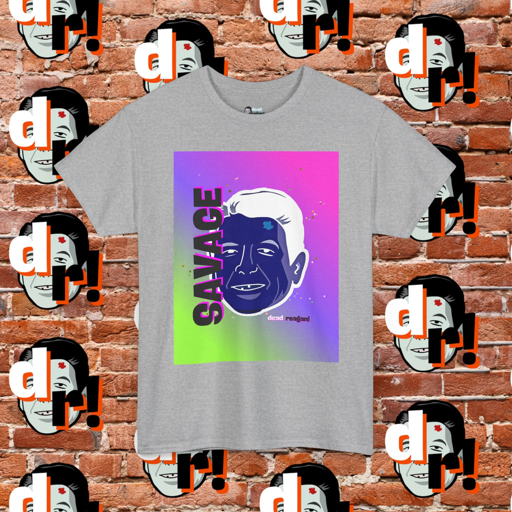 Savage Dead Reagan Graphic Tee Inverted