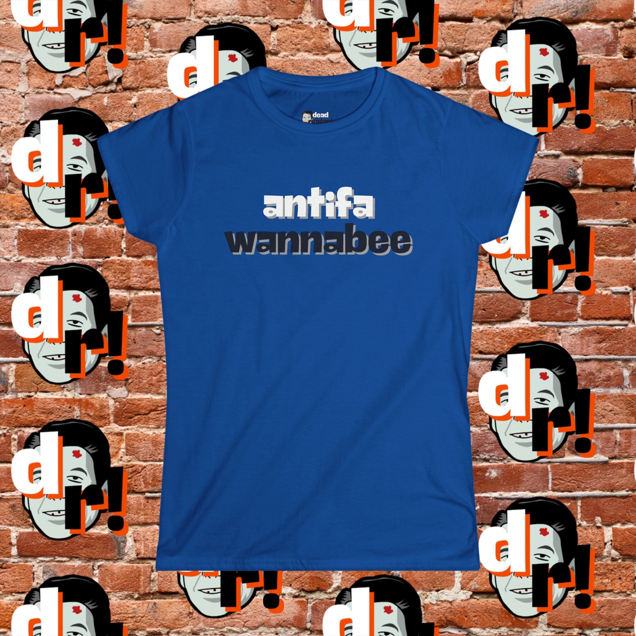 Antifa Wannanbe Women's T-Shirt