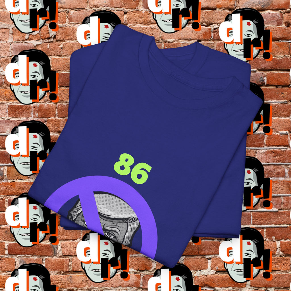 86/47 Lime & Purple  Variant Unisex Heavy Cotton Tee