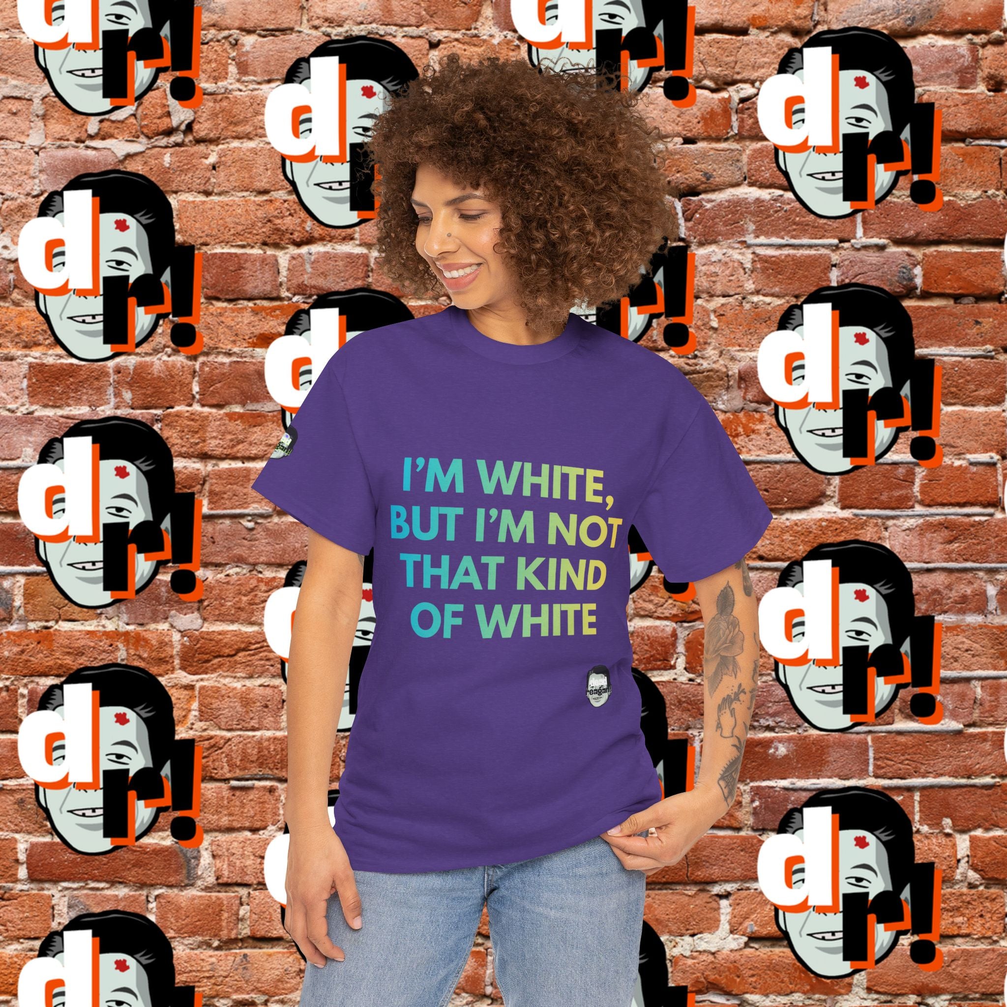 White But … Unisex Heavy Cotton Tee