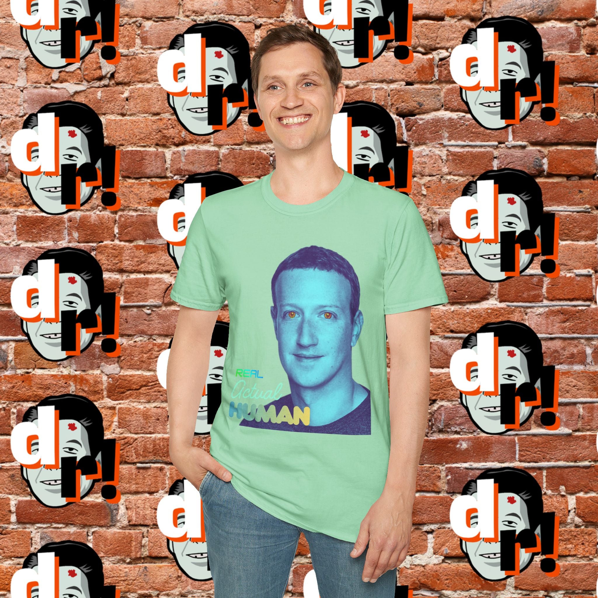Real Actual Human Graphic Tee