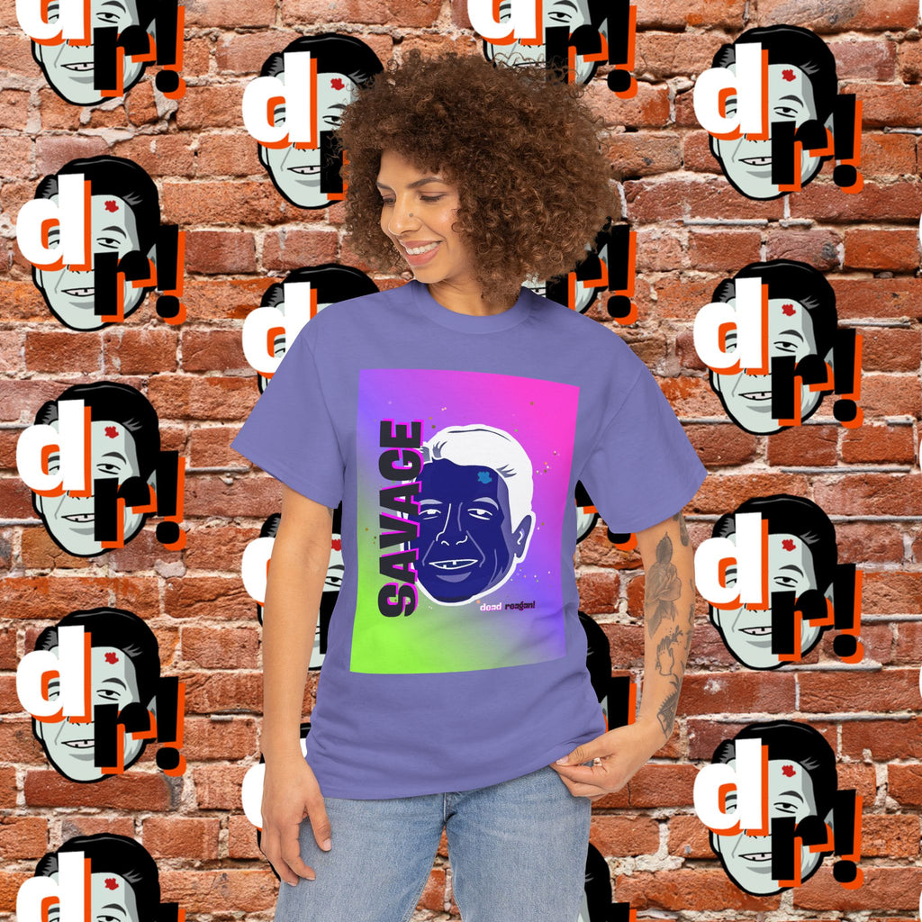 Savage Dead Reagan Graphic Tee Inverted