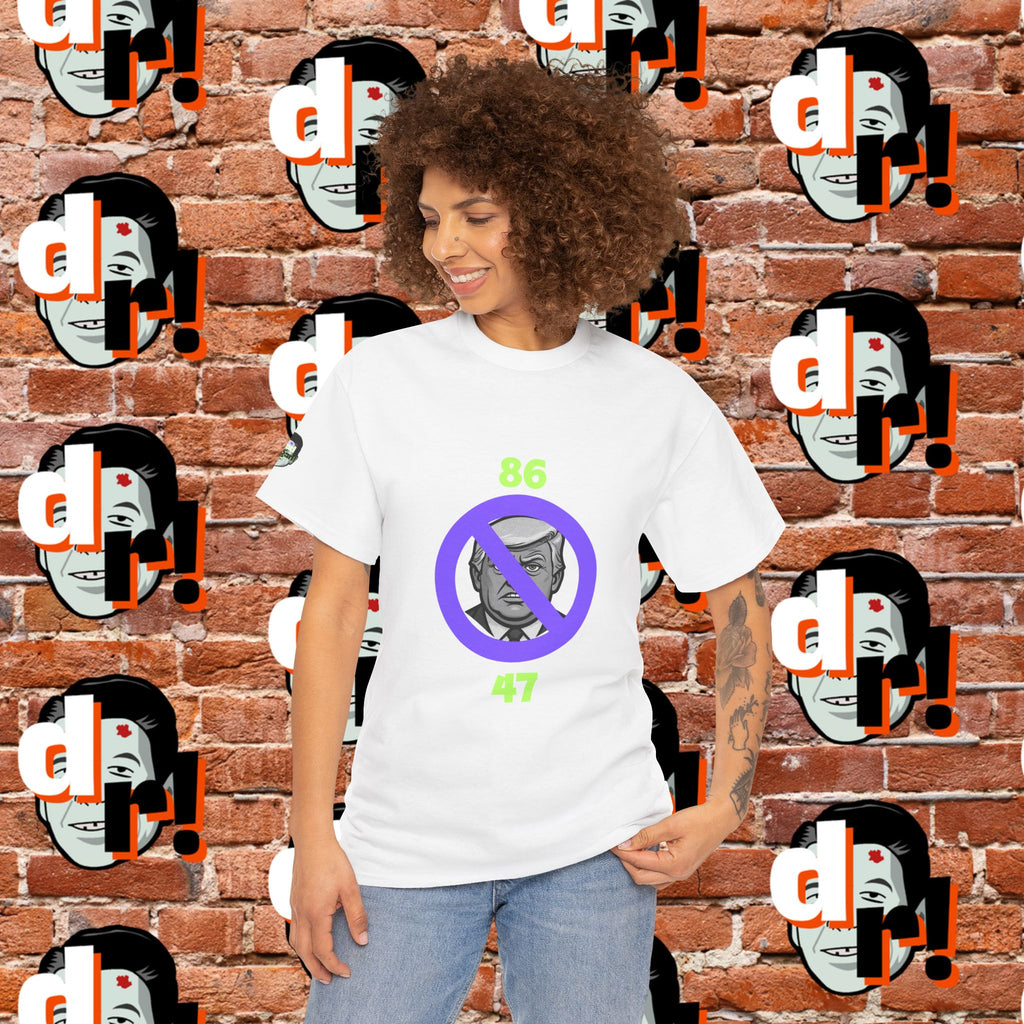 86/47 Lime & Purple  Variant Unisex Heavy Cotton Tee