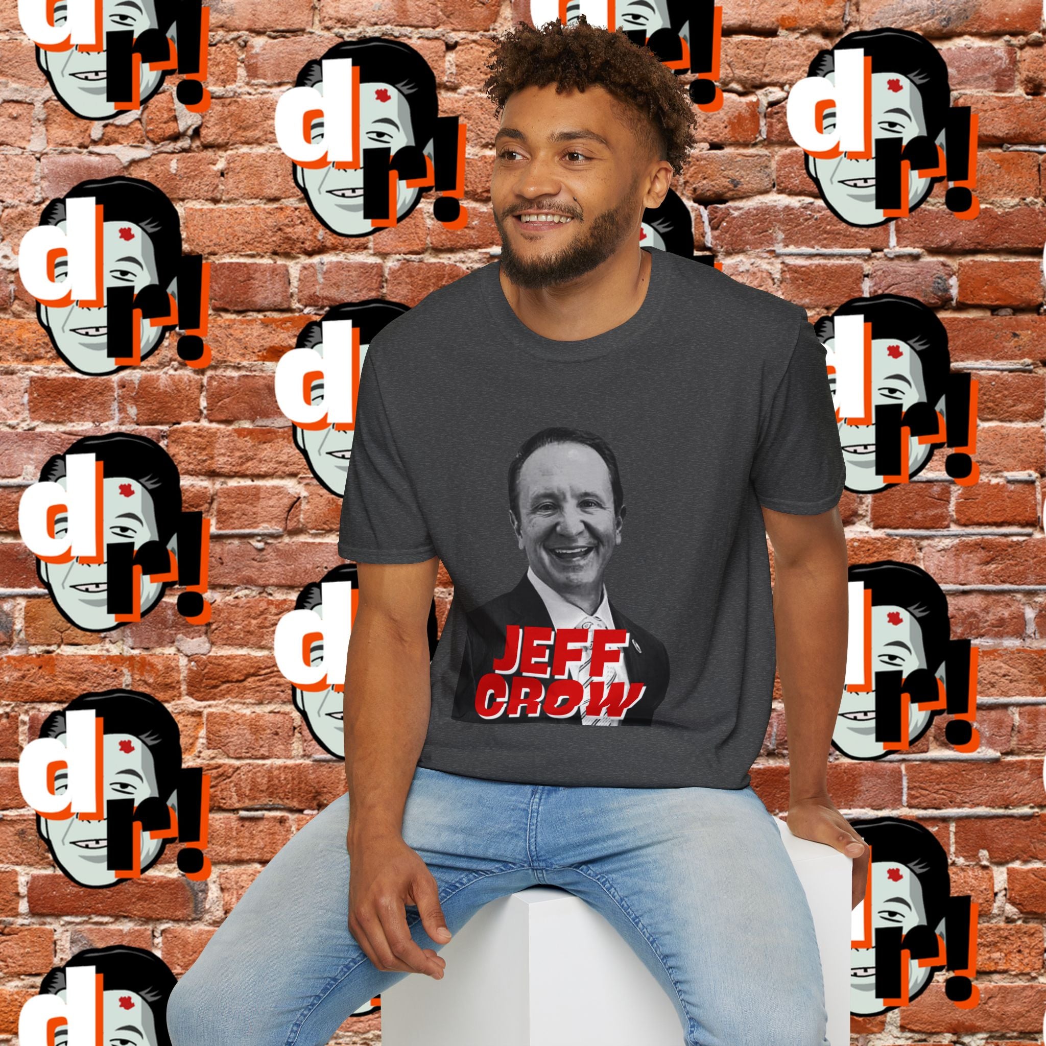 JEFF CROW (Red) Graphic Tee