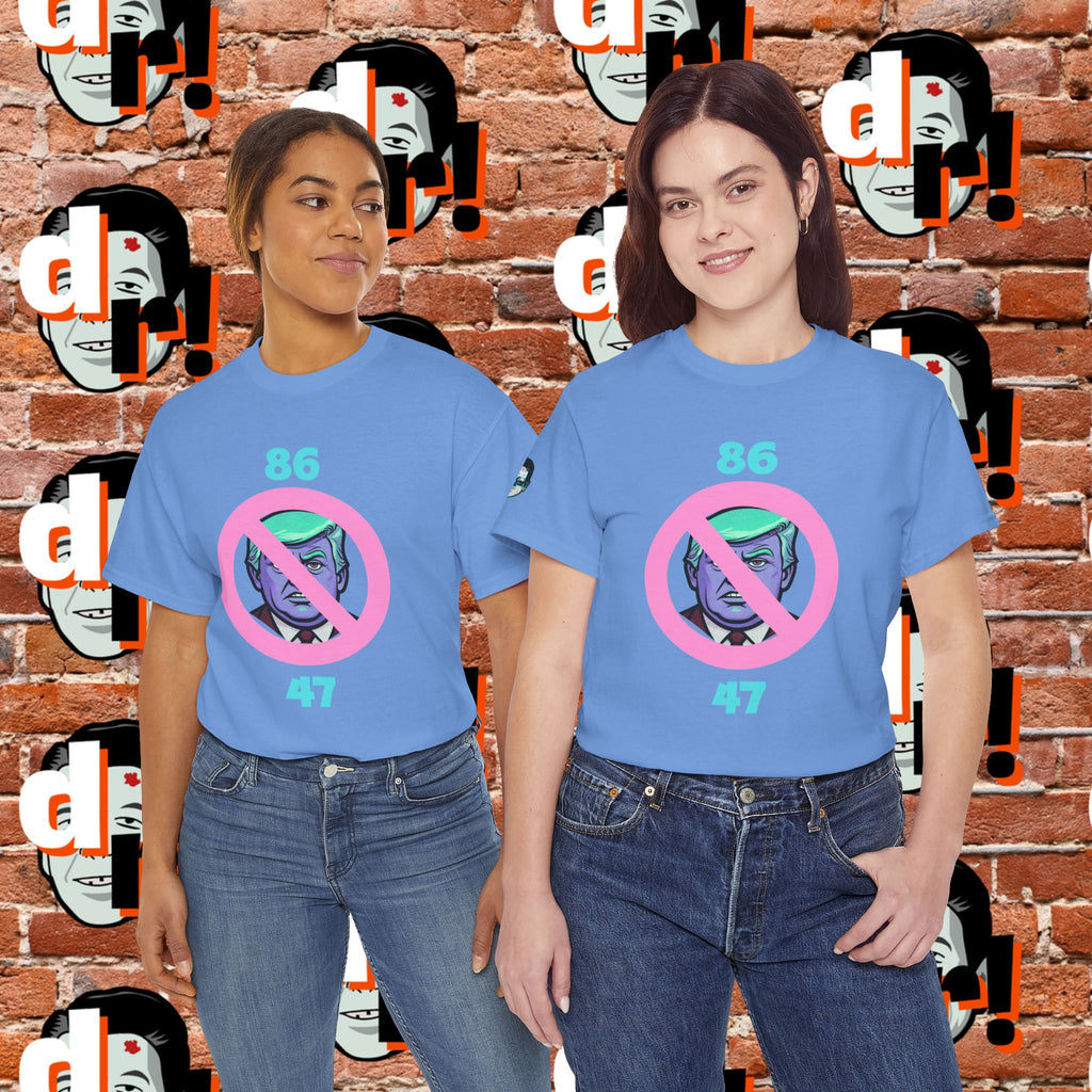 86/47 Teal & Pink Variant Unisex Heavy Cotton Tee