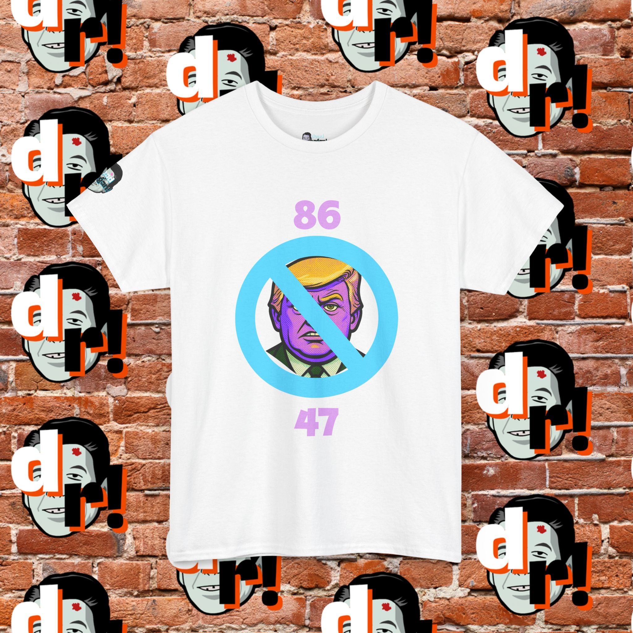 86/47 Lavender & Pink Variant Unisex Heavy Cotton Tee