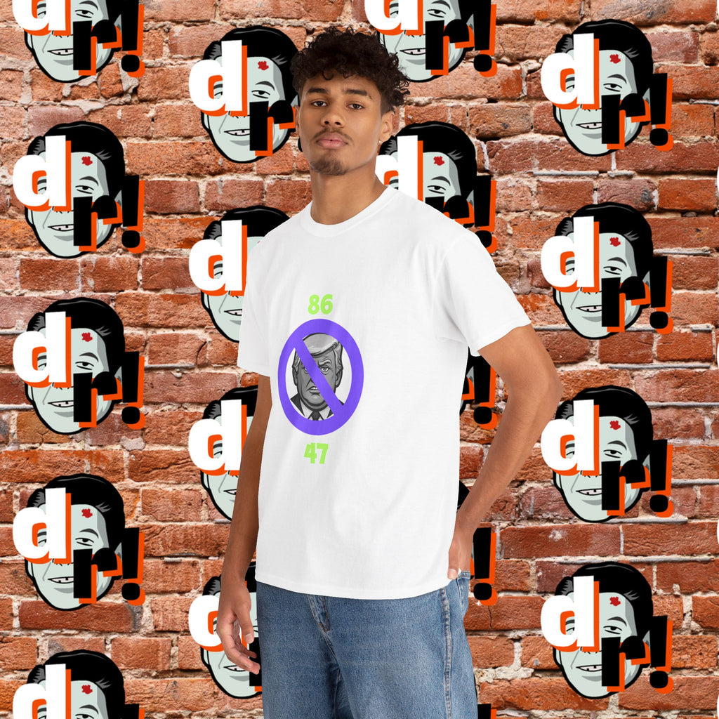 86/47 Lime & Purple  Variant Unisex Heavy Cotton Tee