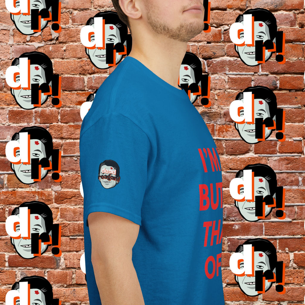 I’m White But… (Orange Gradient Letter) Unisex Heavy Cotton Tee
