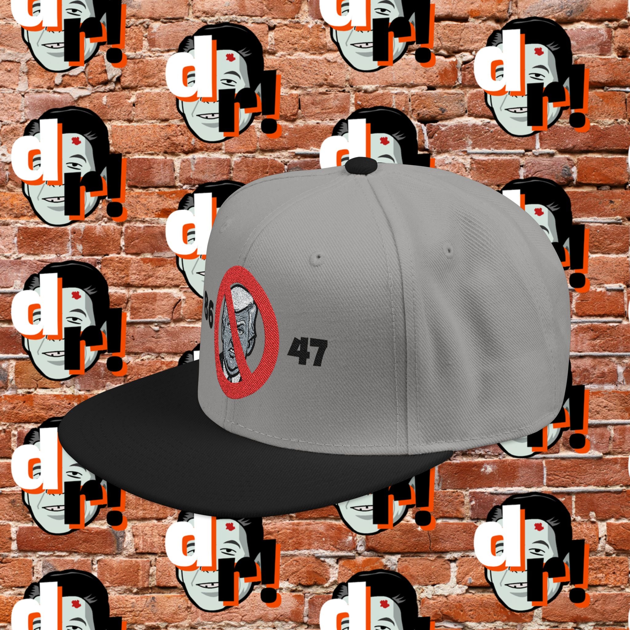 86/47 Embroidered Snapback