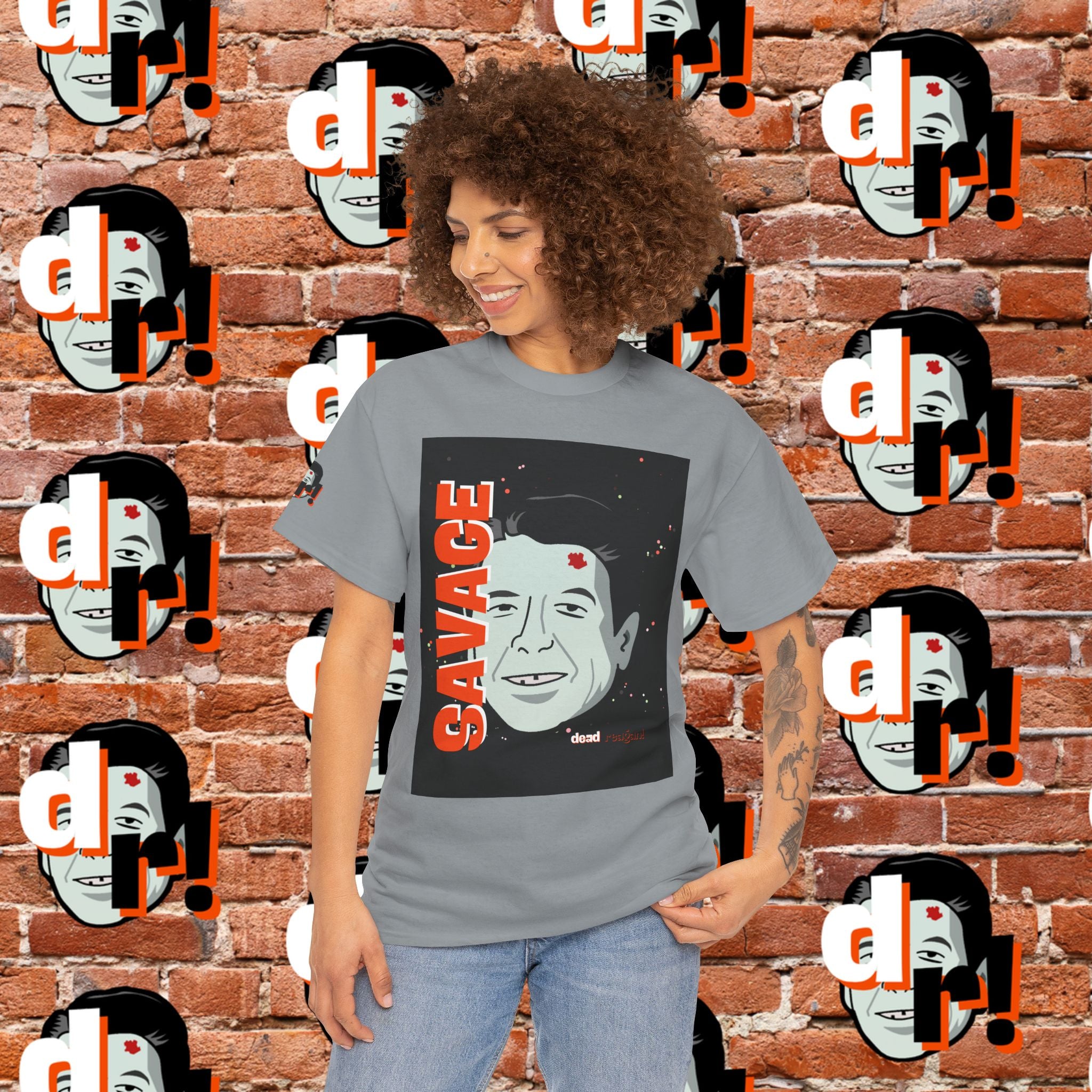 Savage Dead Reagan Graphic Tee