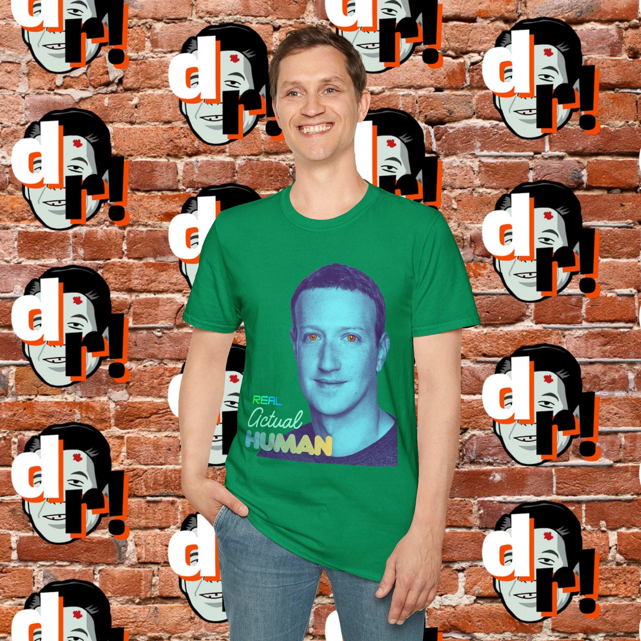 Real Actual Human Graphic Tee