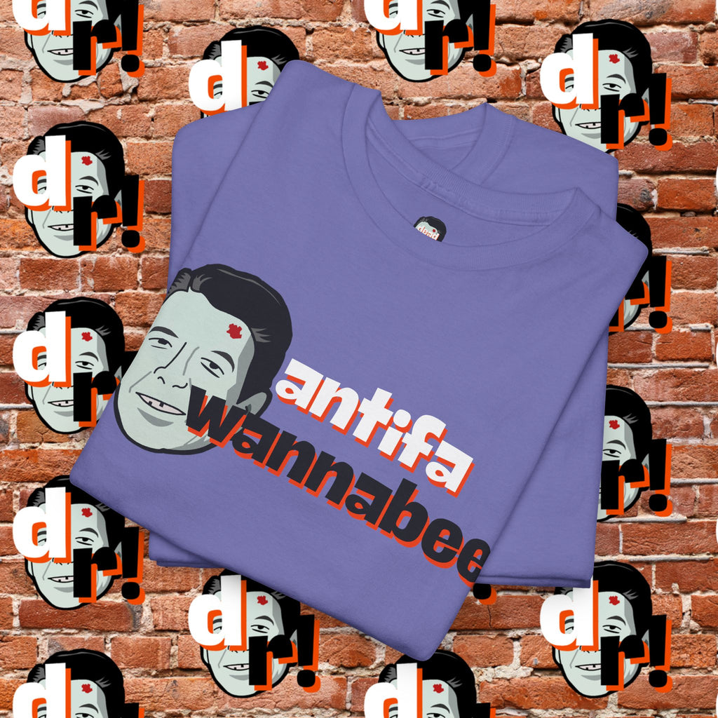Antifa Wannabee (Orange) Unisex Heavy Cotton Tee