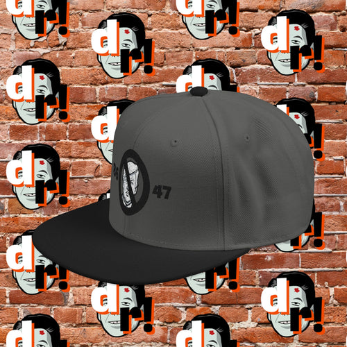 86/47 Dark Monochrome Snapback