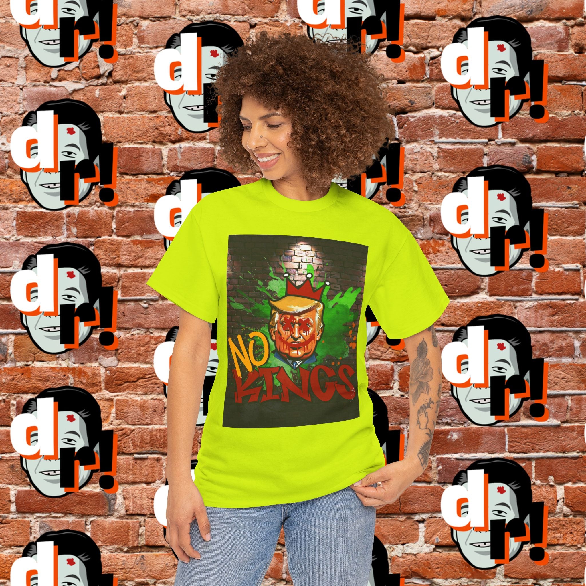 No Kings T‑Shirt BRICK