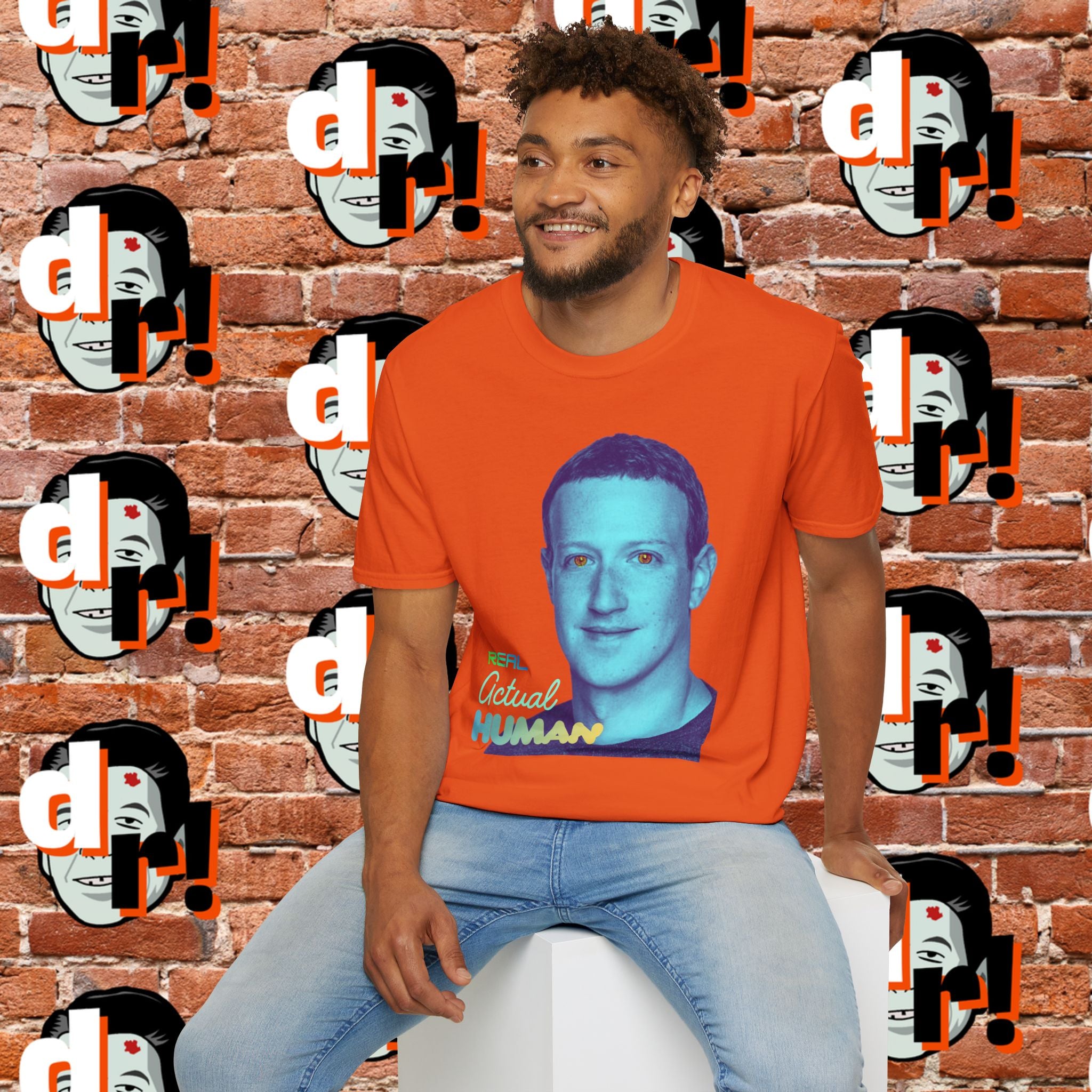 Real Actual Human Graphic Tee