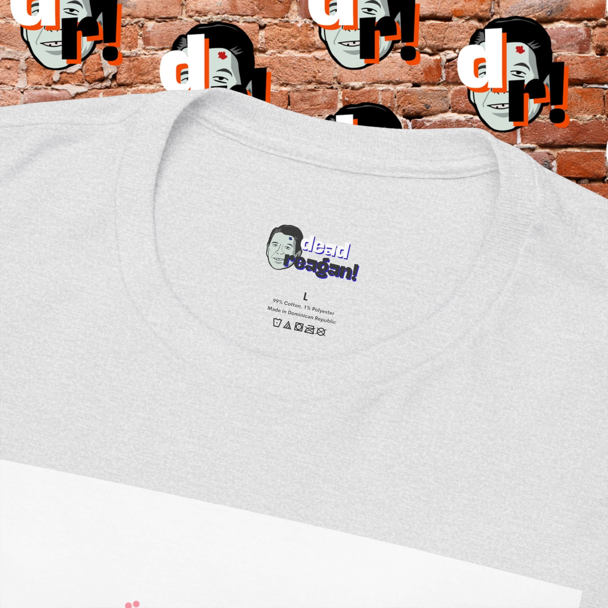 Savage Dead Reagan Graphic Tee Blue