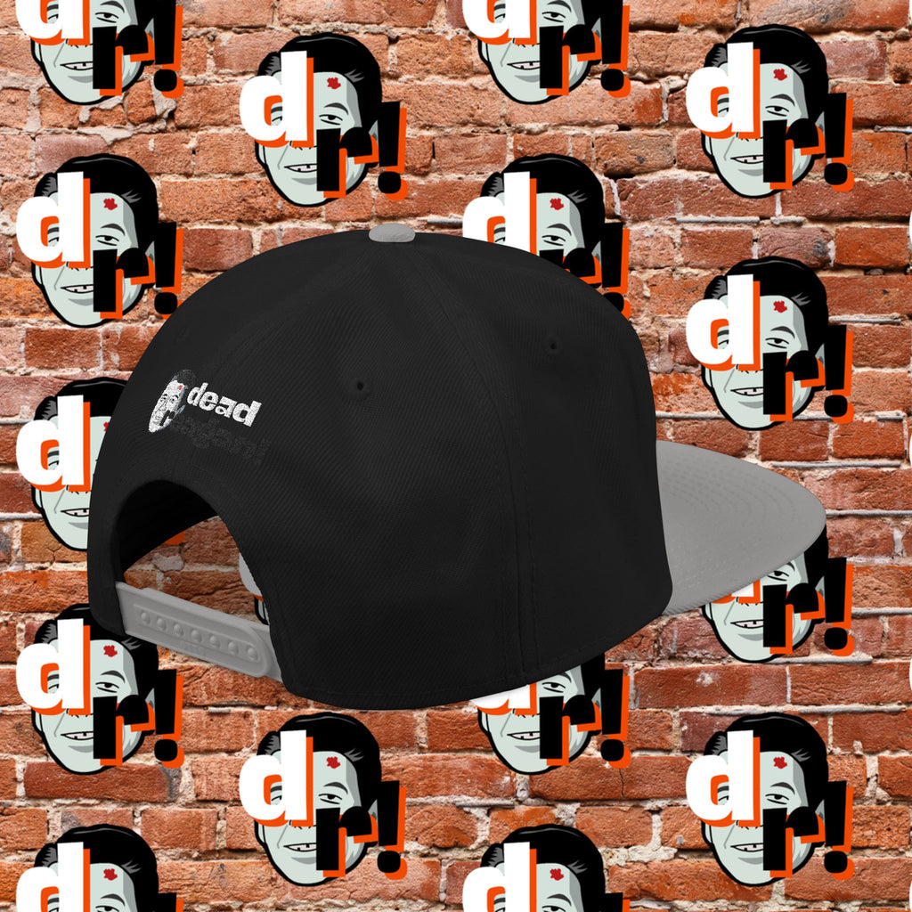 White But Not That White (Gray Letter w/o) Snapback