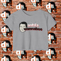 Antifa Wannabee Festival Crop Top (Red Letter)