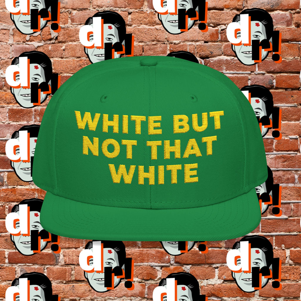 White But Not That White (Yellow Letter) Snapback