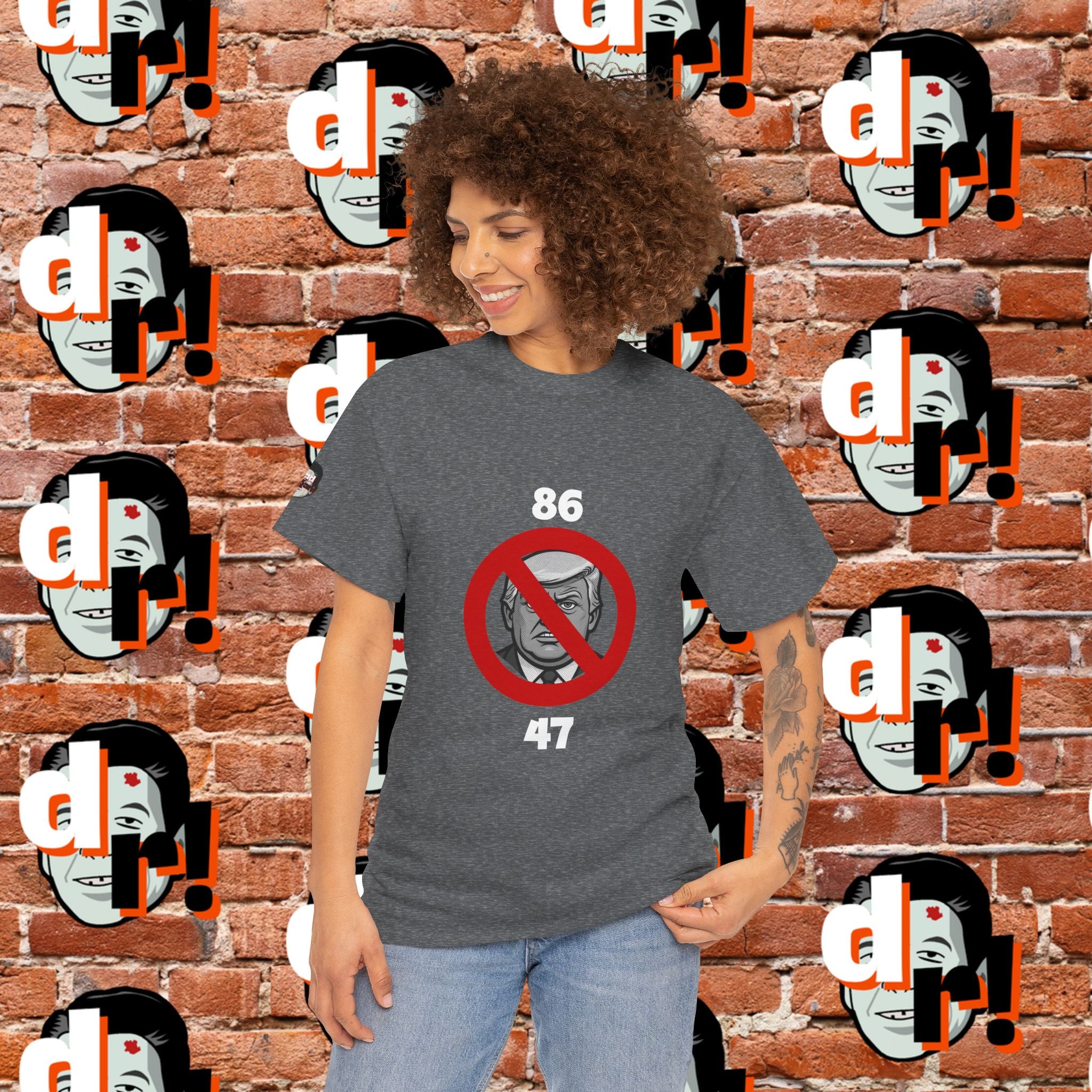 86/47 Dark Shirts Unisex Heavy Cotton Tee