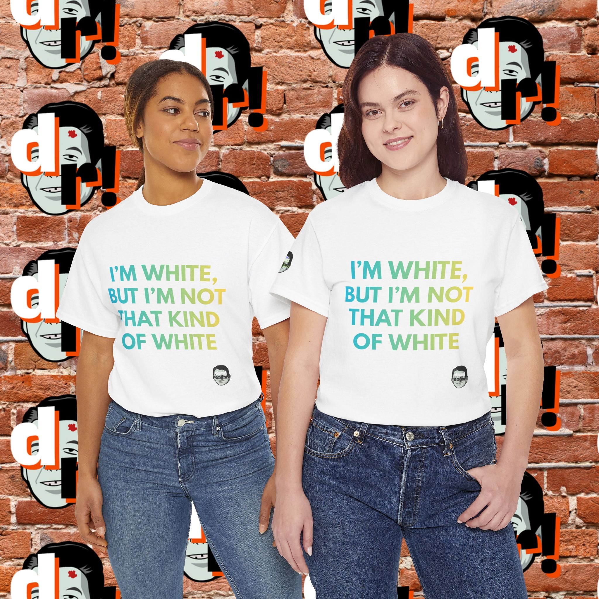 White But … Unisex Heavy Cotton Tee