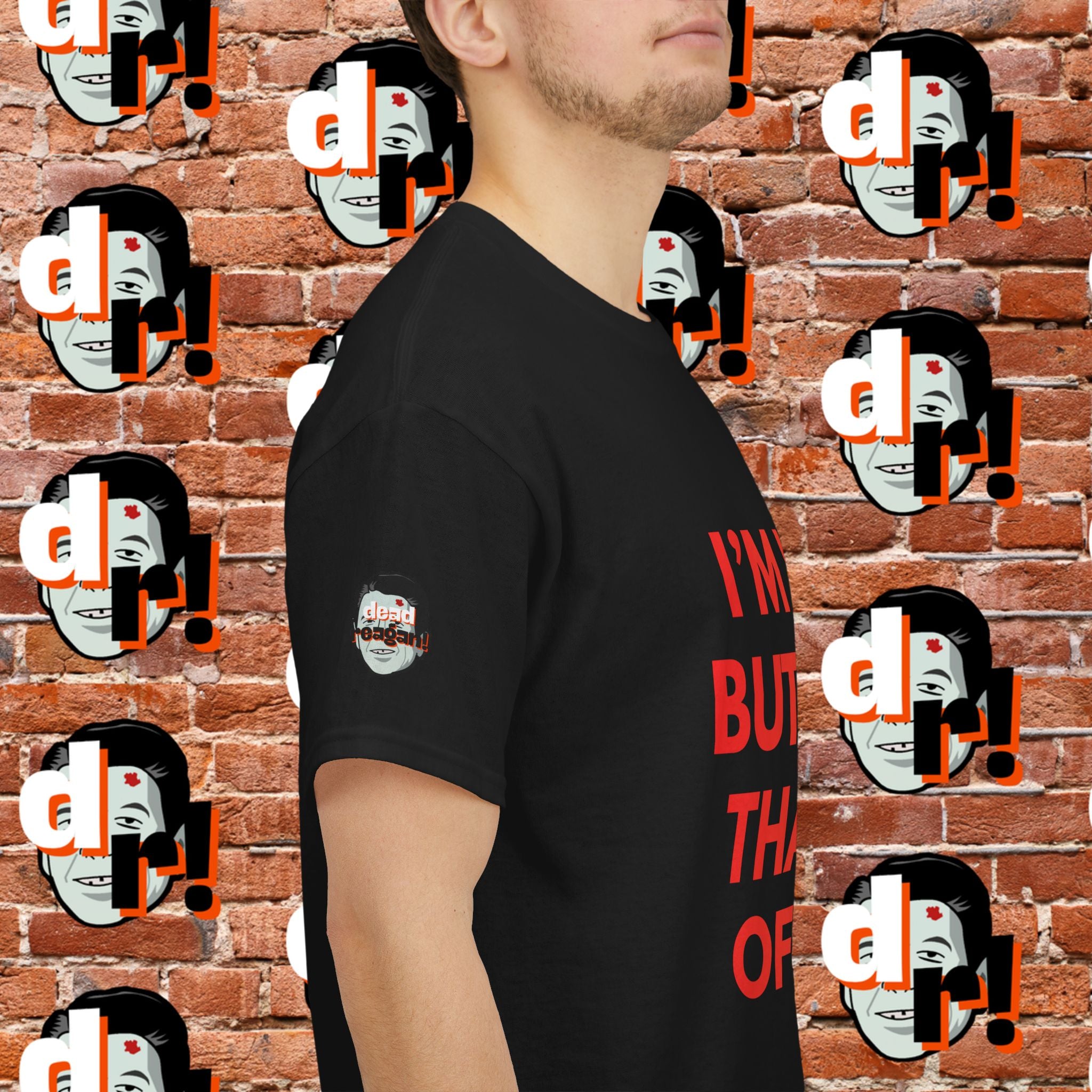 I’m White But… (Orange Gradient Letter) Unisex Heavy Cotton Tee