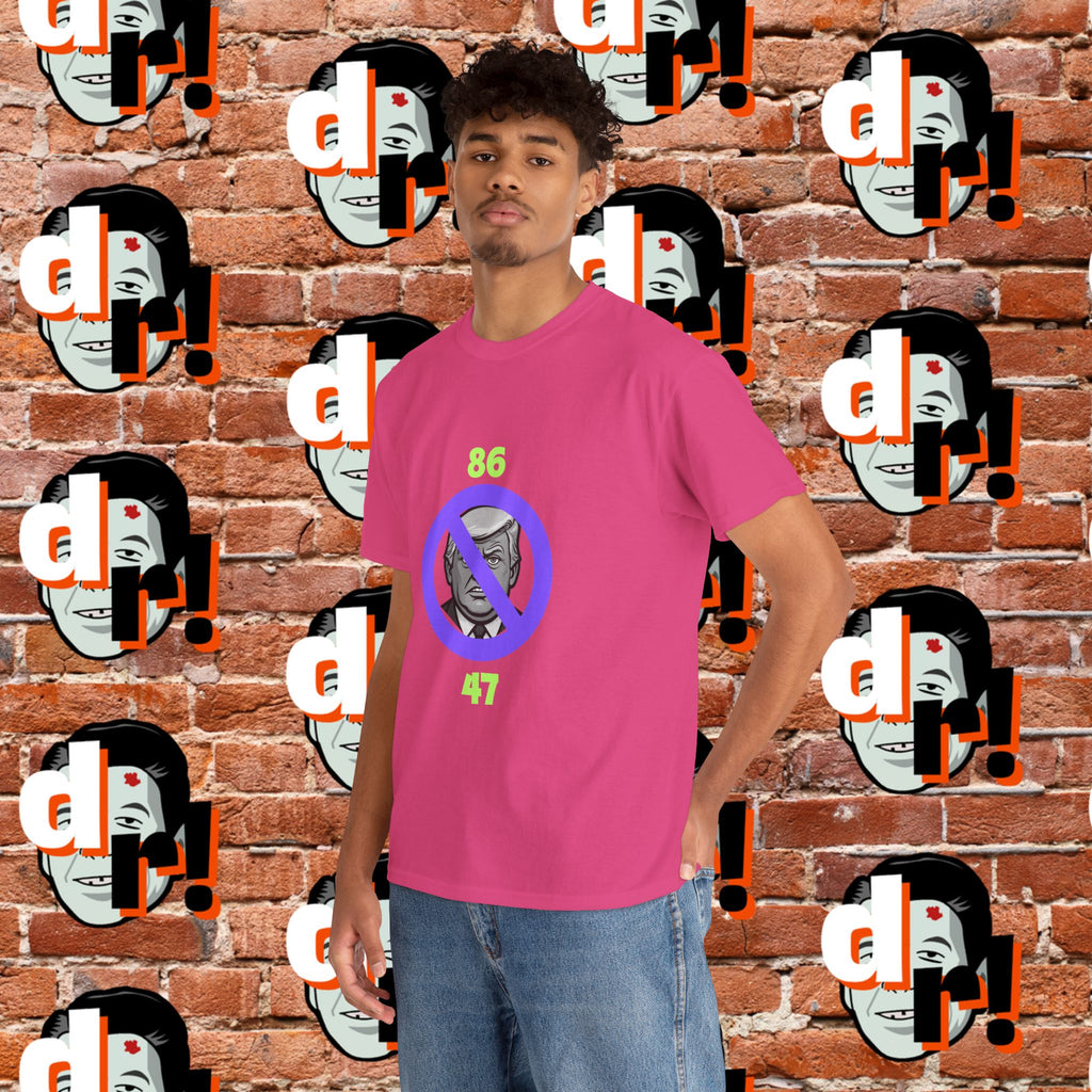 86/47 Lime & Purple  Variant Unisex Heavy Cotton Tee